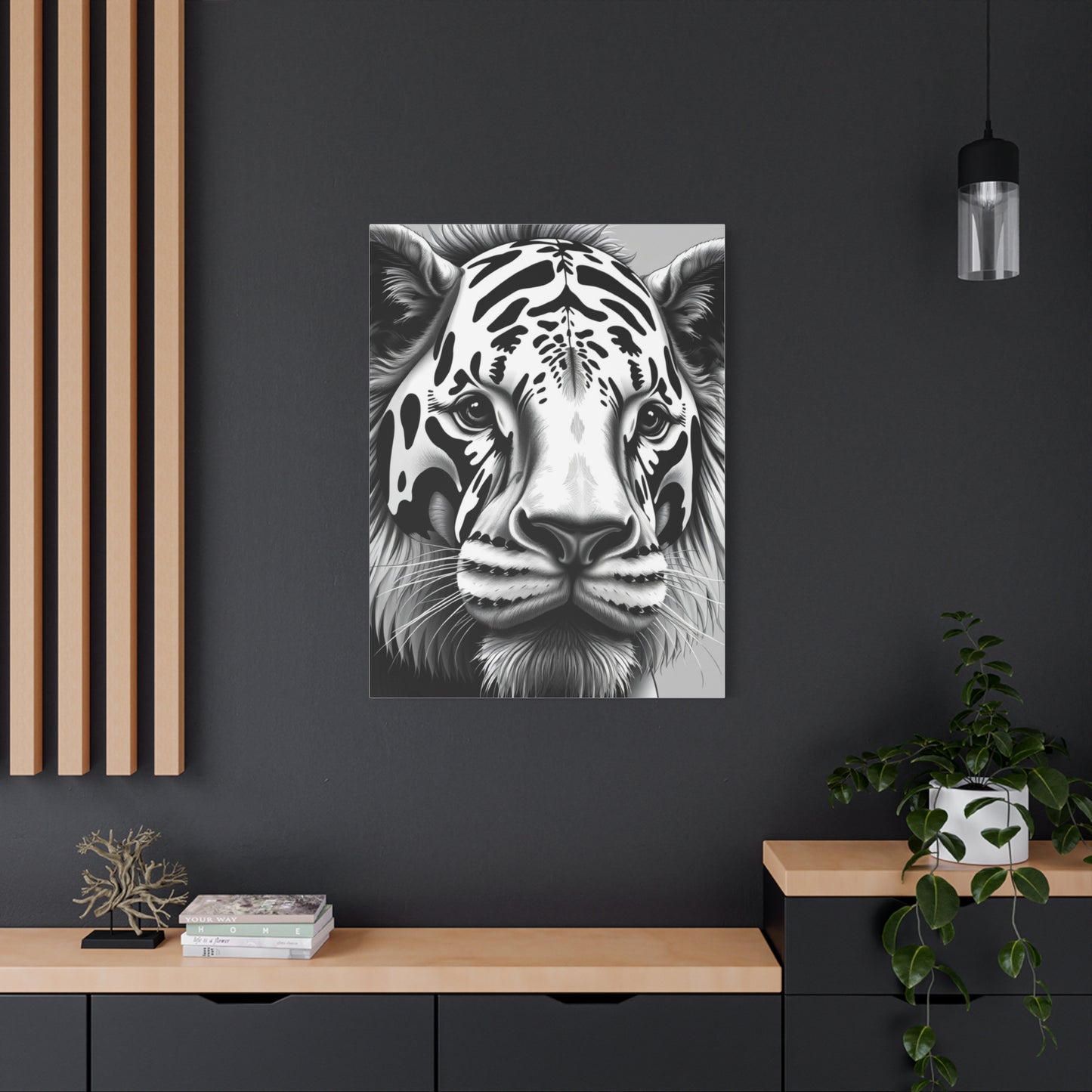 Black and White Illustrations Art Supreme Gallery Wall Art & Canvas Print