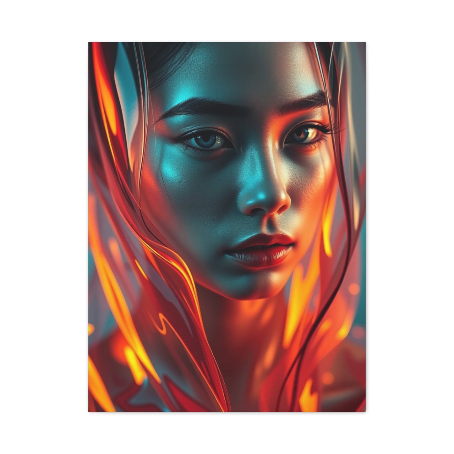 Premium Abstract Figure & People Art Supreme Canvas Wall Art & Canvas Print