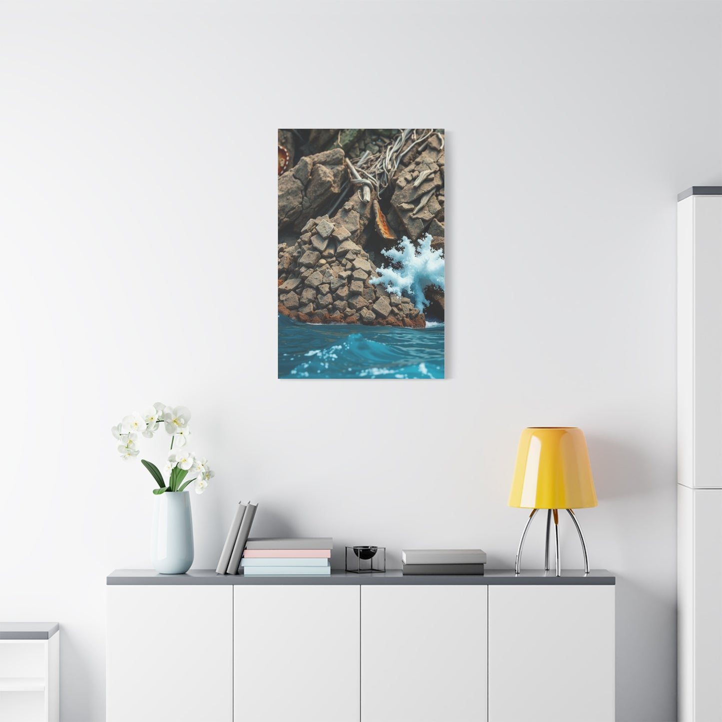 Azure Horizon Abstractions wall art & canvas print