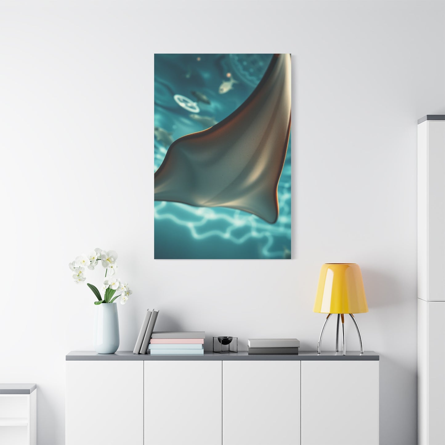 Ray & Stingray Art Luxury Canvas Wall Art & Canvas Print