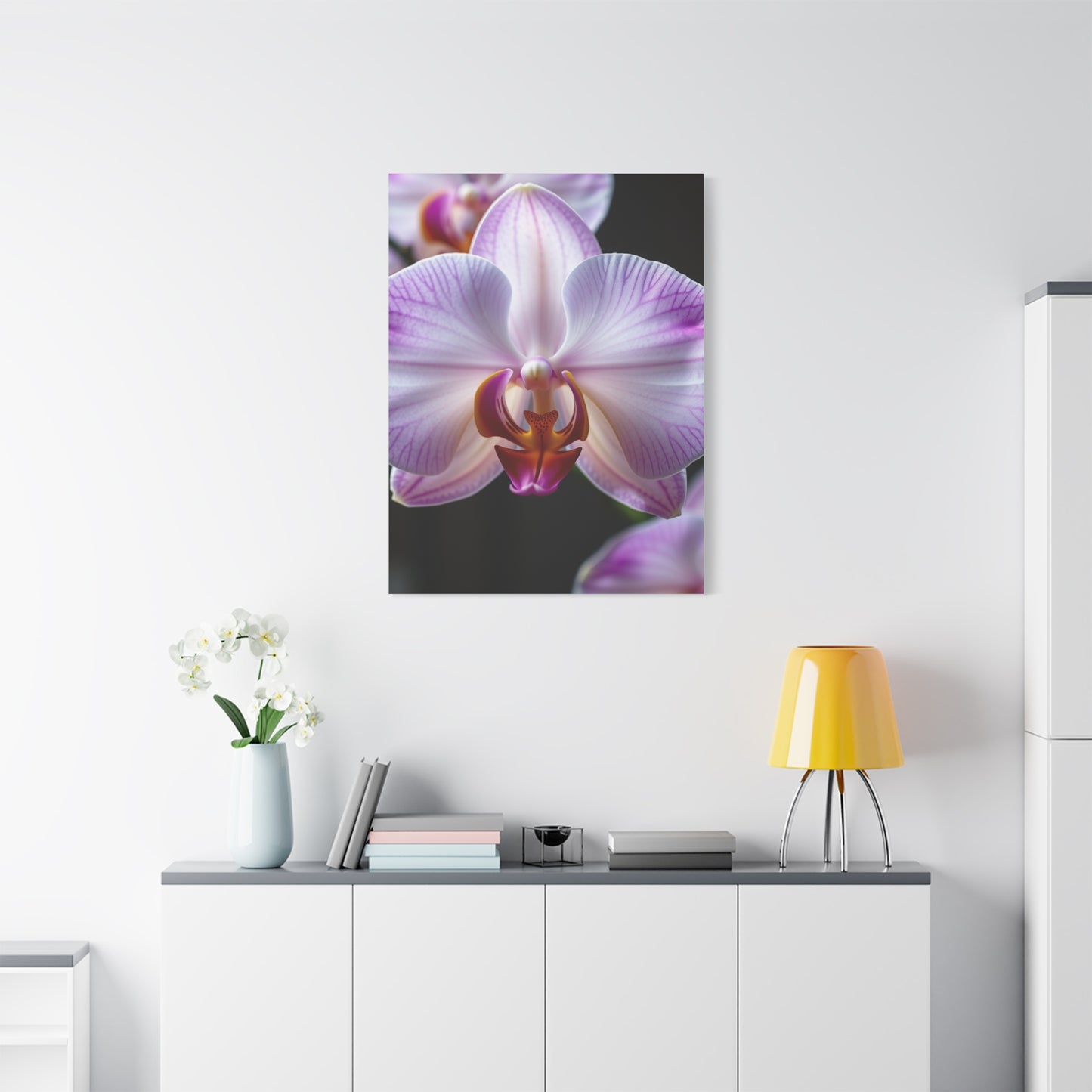 Orchid Flower Art Refined Canvas Wall Art & Canvas Print