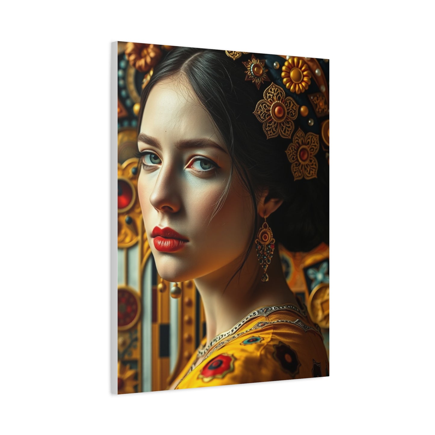 Ethereal Gold Tapestry