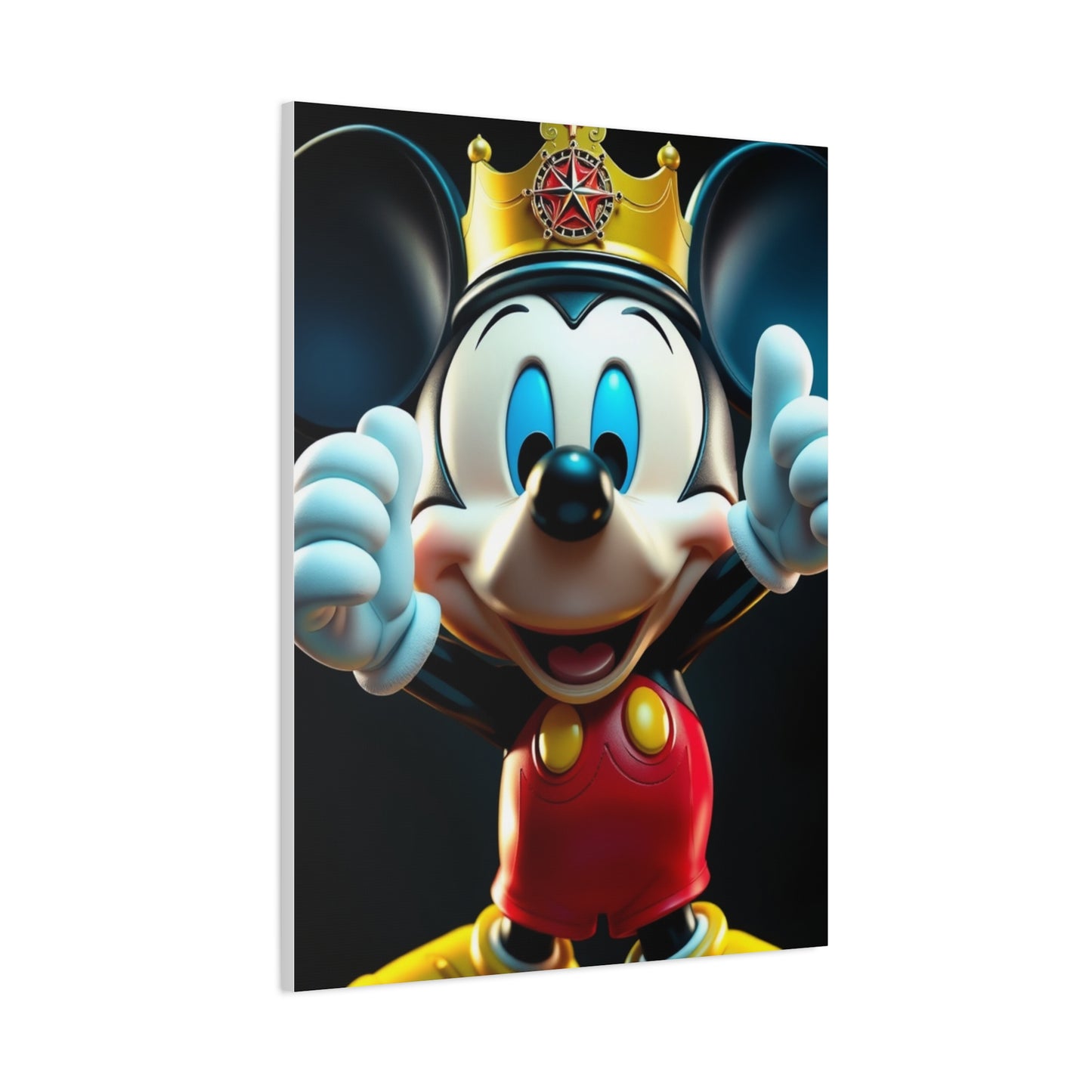 Mouse Luxe Impression Wall Art & Canvas Print
