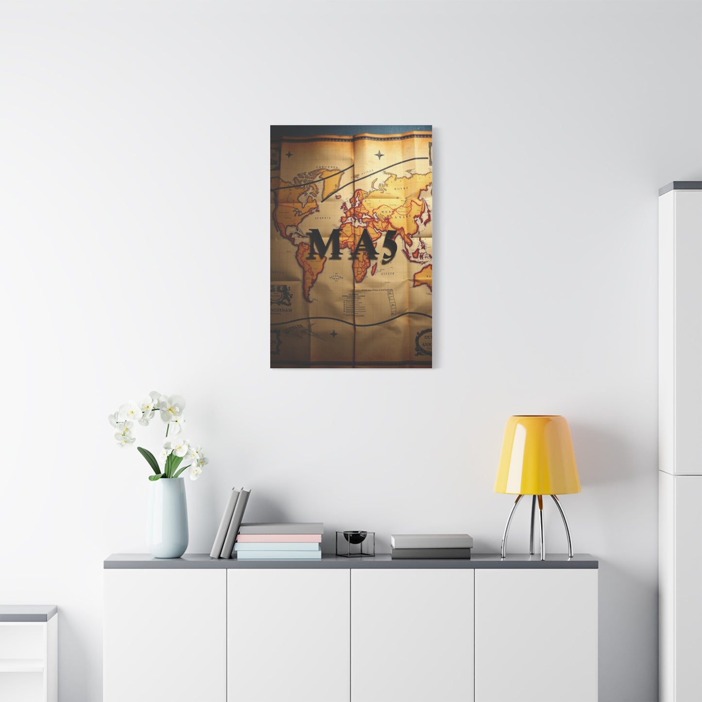 Luxury Antique Maps Art Collection Wall Art & Canvas Print