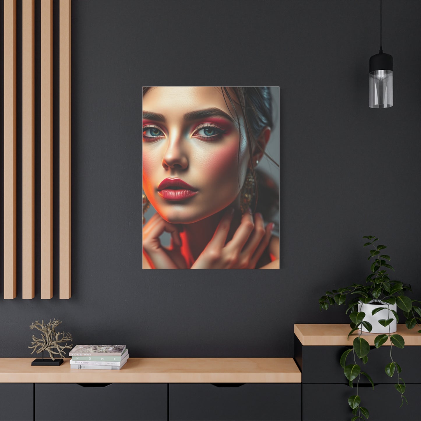 Masterpiece Makeup & Cosmetics Art Vision Wall Art & Canvas Print