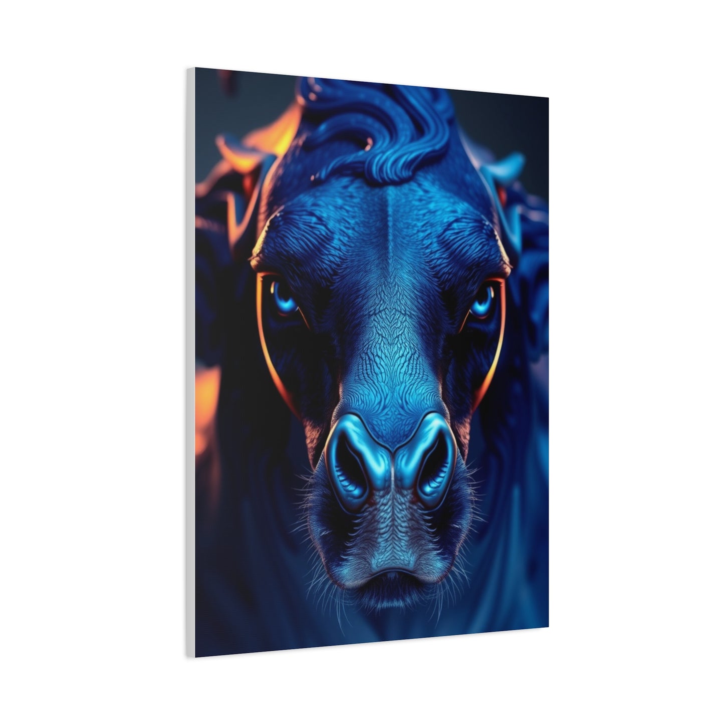 Supreme Navy Blue Art Collection Wall Art & Canvas Print