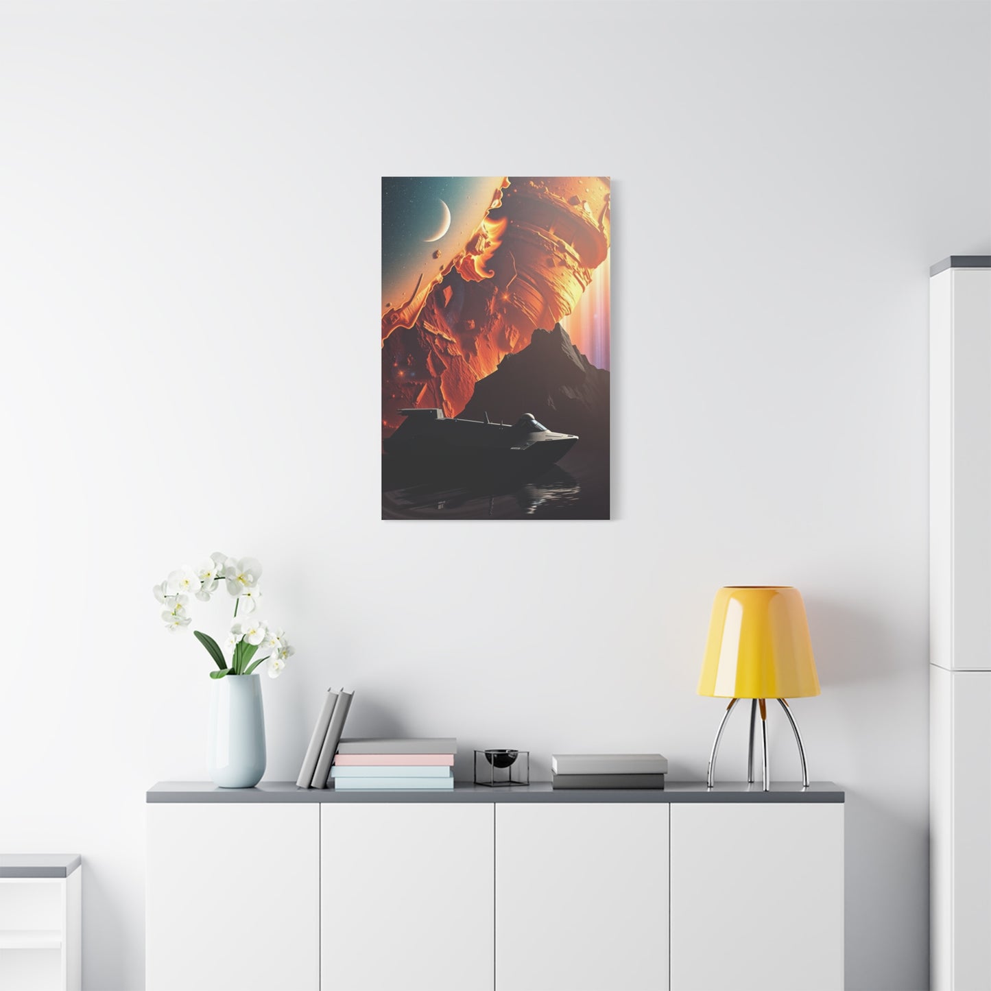 Infinite Cosmos Elegance Wall Art & Canvas Print