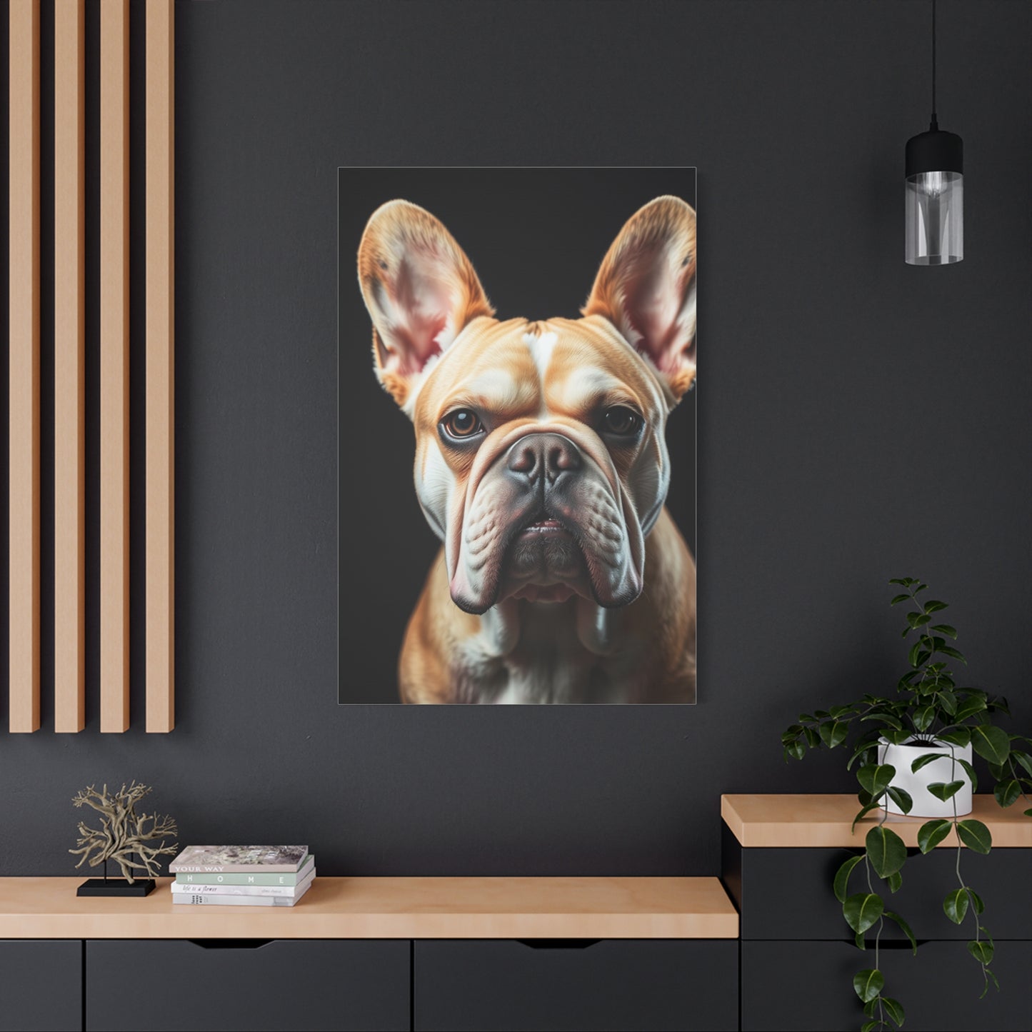 Elite French Bulldog Art Vision Wall Art & Canvas Print