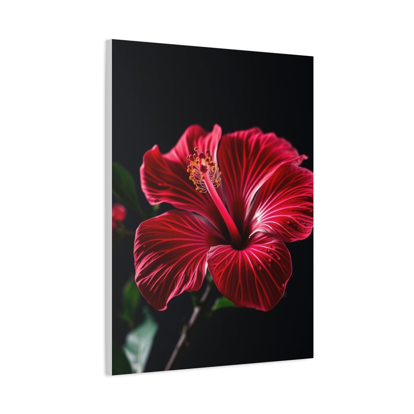 Masterpiece Hibiscus Flower Art Vision Wall Art & Canvas Print