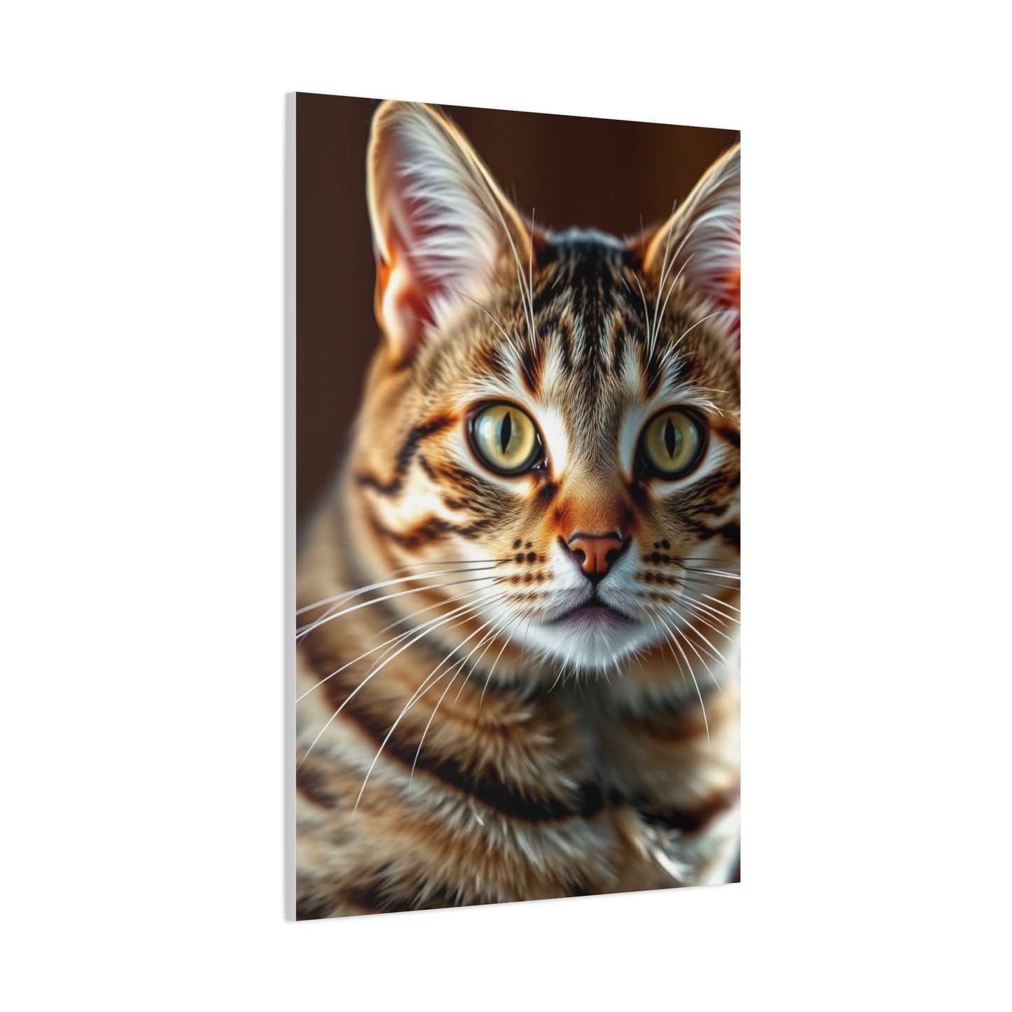 Vision Tabby Cat Art Art Wall Art & Canvas Print