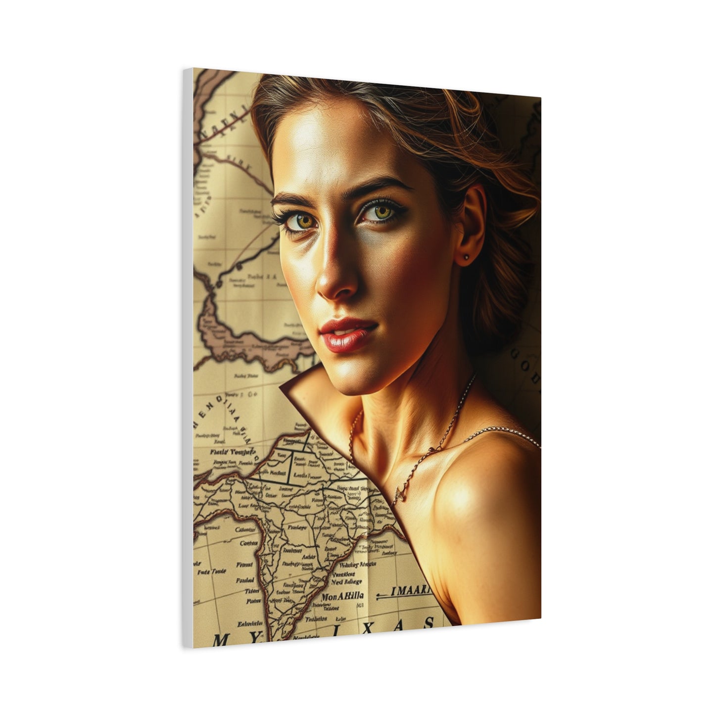 Antique Maps Art Supreme Canvas Gallery Wall Art & Canvas Print