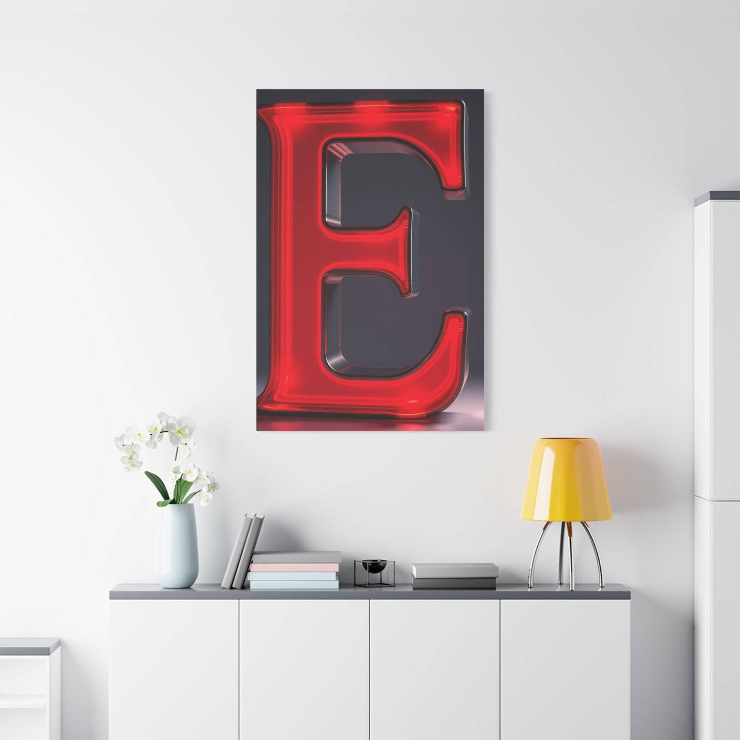 Masterpiece The Letter E - Art Vision Wall Art & Canvas Print