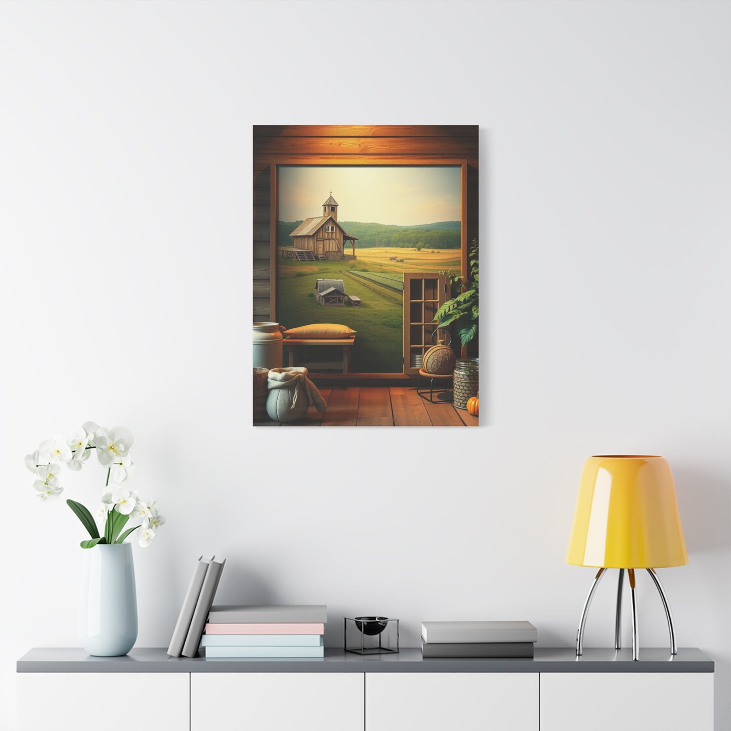 Rural Reverie Premium Print Wall Art & Canvas Print