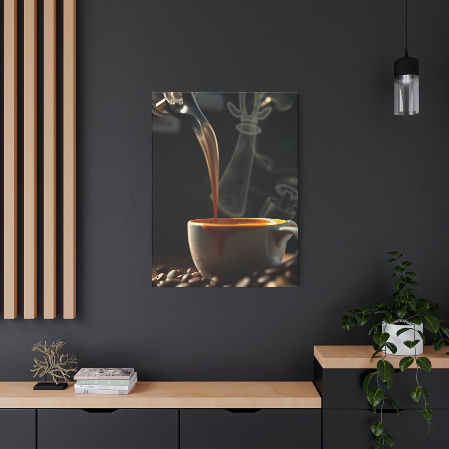 Brewed Aesthetics Canvas Wall Art & Canvas Print