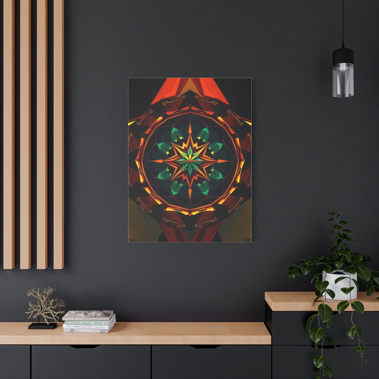 Infinite Geometric Canvas Wall Art & Canvas Print