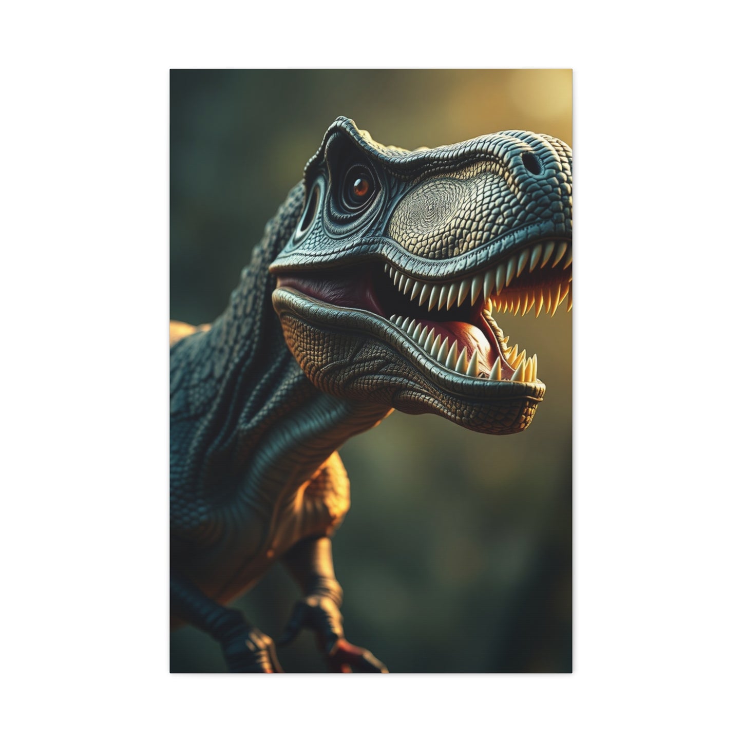 Vision Tyrannosaurus Rex Art Art Wall Art & Canvas Print
