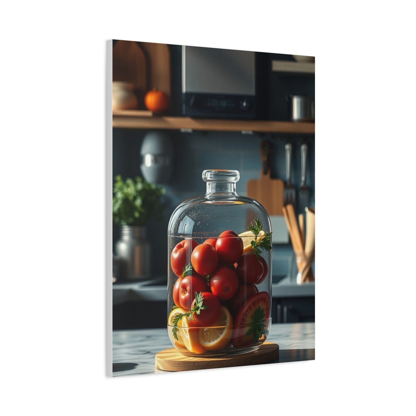 Epicurean Delight Canvas Wall Art & Canvas Print