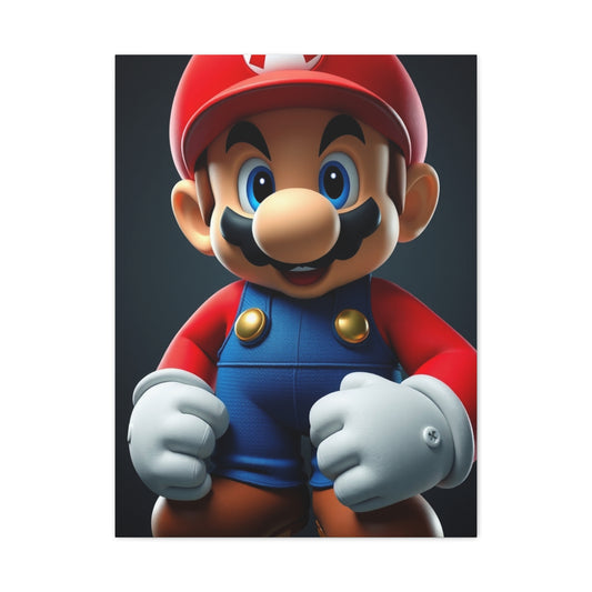 Regal Mushroom Kingdom Canvas