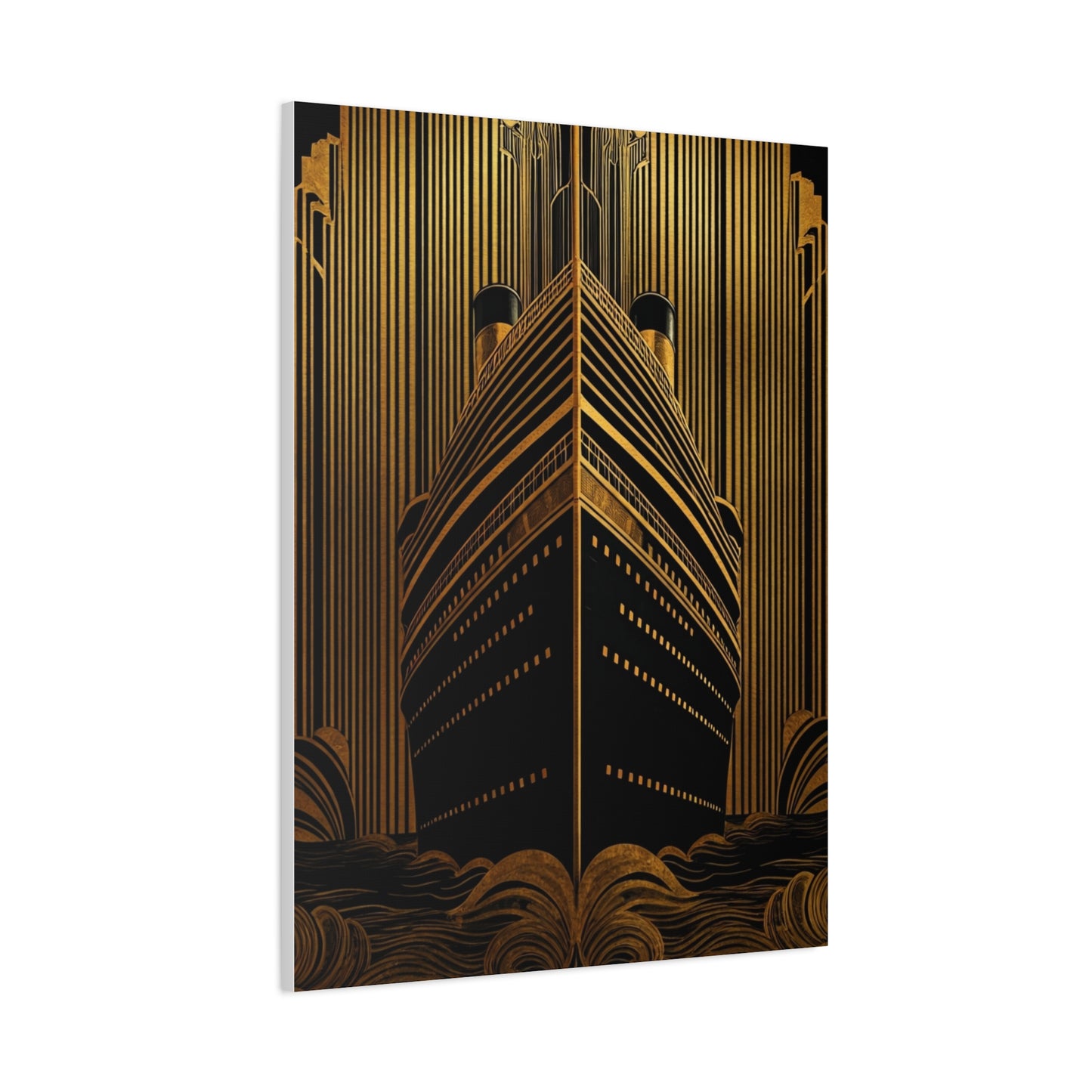Titanic Majesty Art Deco Ship Wall Art & Canvas Prints