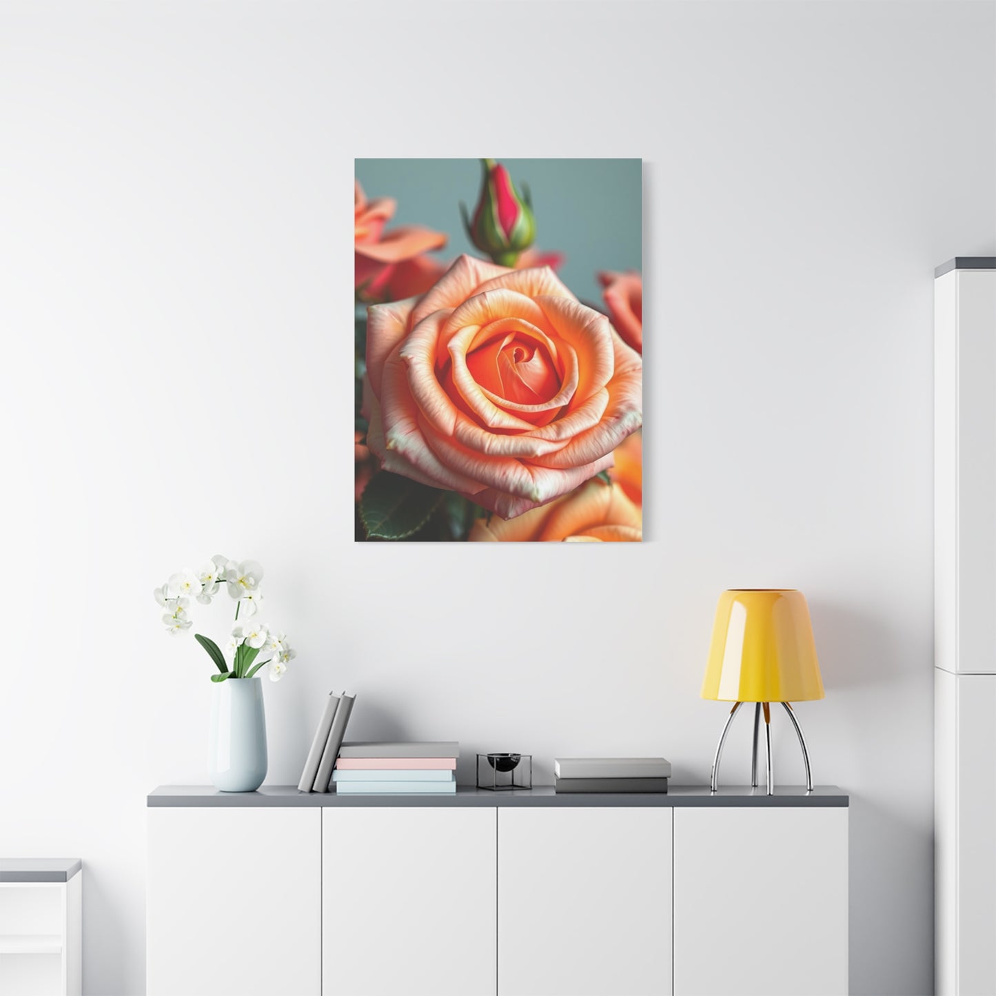 Masterpiece Rose Flower Art Vision Wall Art & Canvas Print