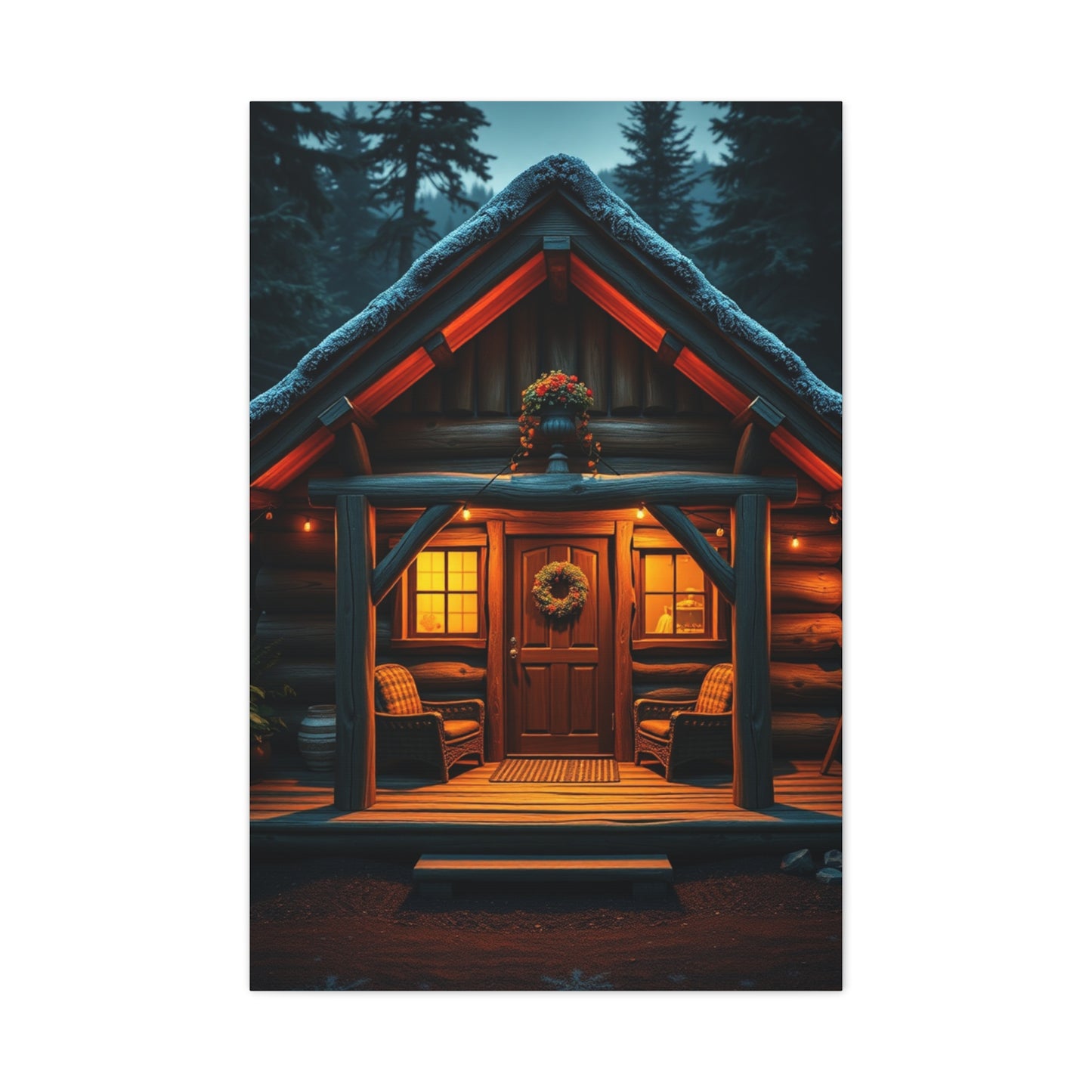 Cabin Art Refined Canvas Wall Art & Canvas Print