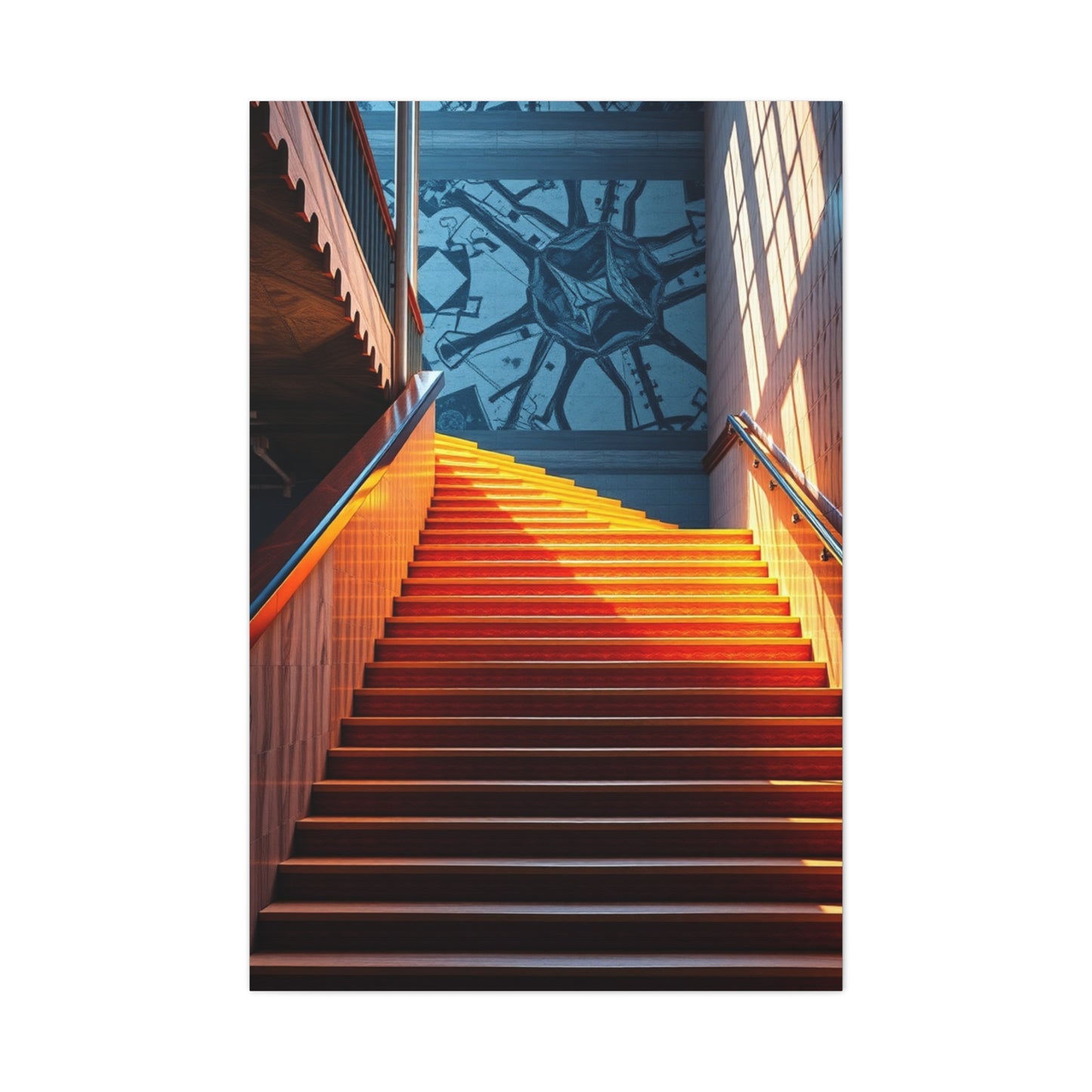 Stair & Staircase Art Refined Canvas Wall Art & Canvas Print