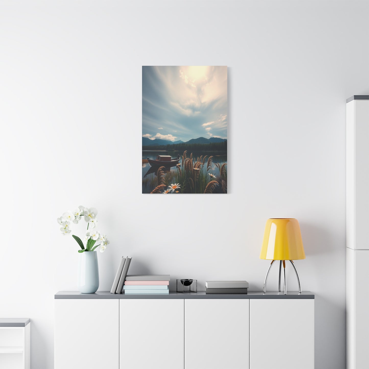 Serenity Reflections Canvas Wall Art & Canvas Print