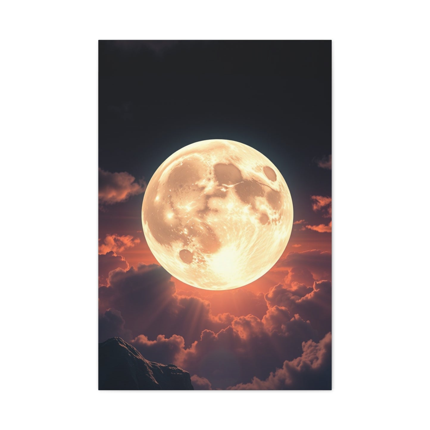 Mystical Moonlight Art Wall Art & Canvas Print