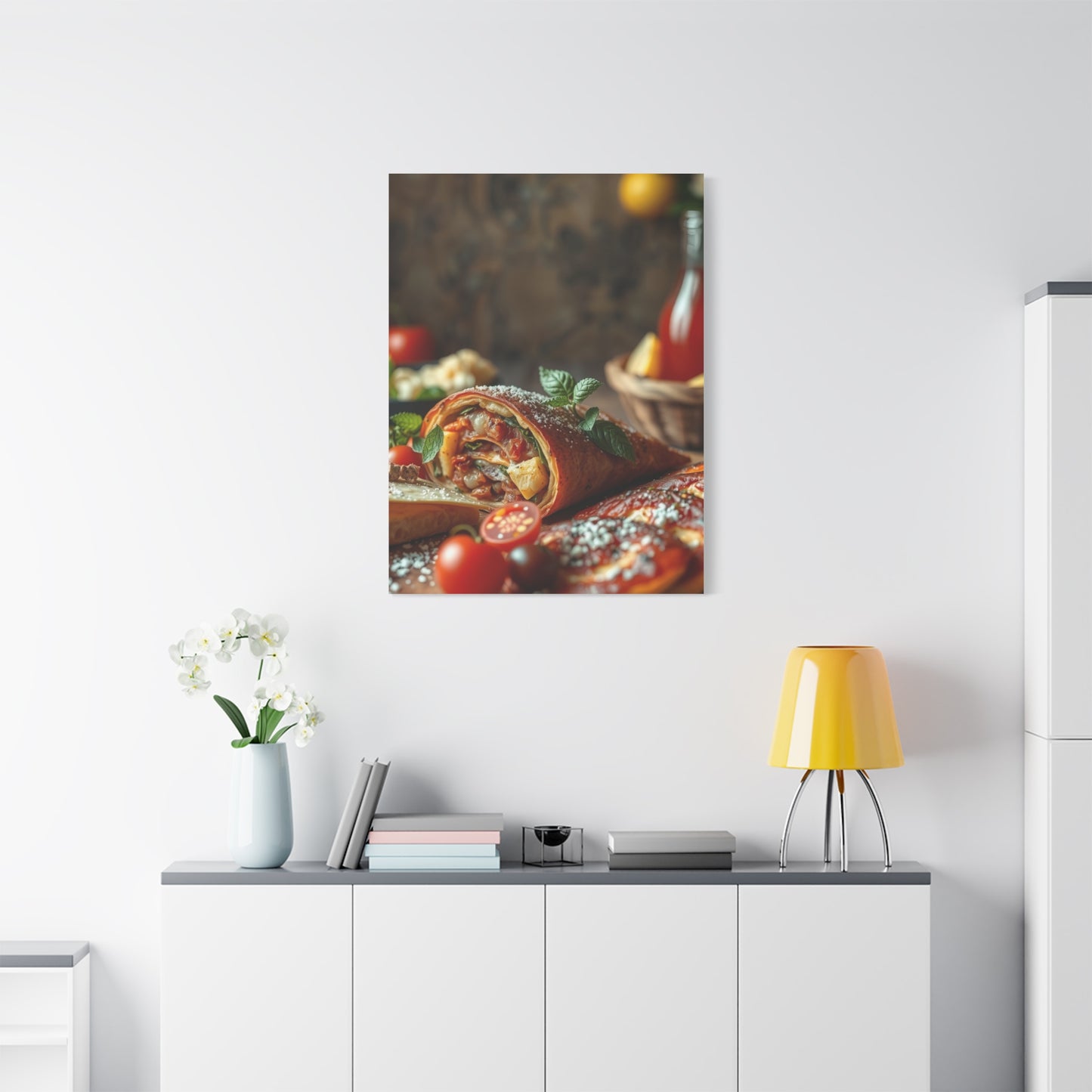 Italian Food Art Luxury Canvas Wall Art & Canvas Print
