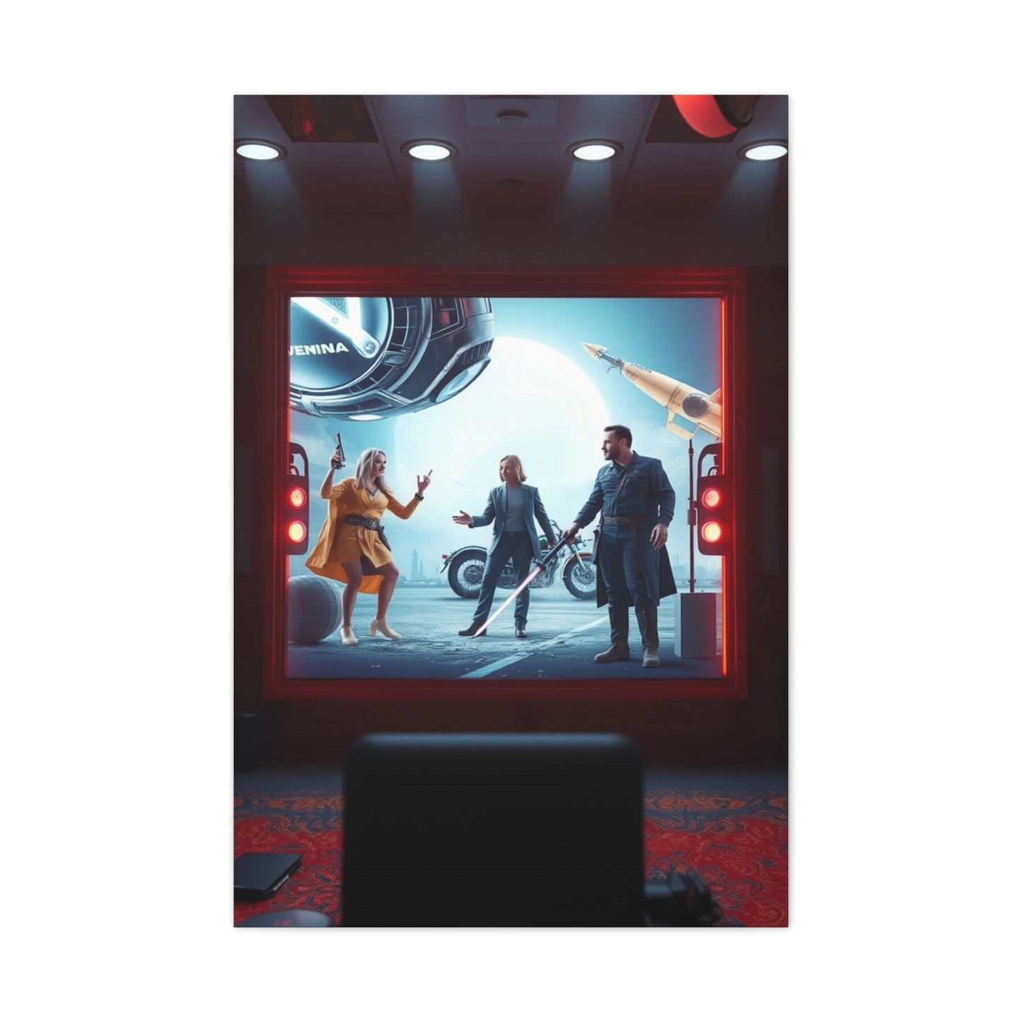 Silver Screen Inspirations wall art & canvas print