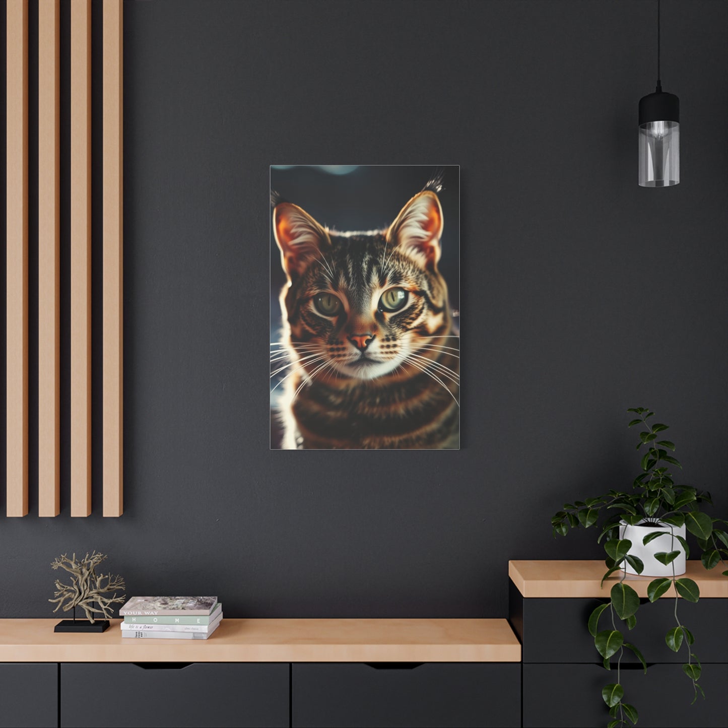 Elite Tabby Cat Art Vision Wall Art & Canvas Print