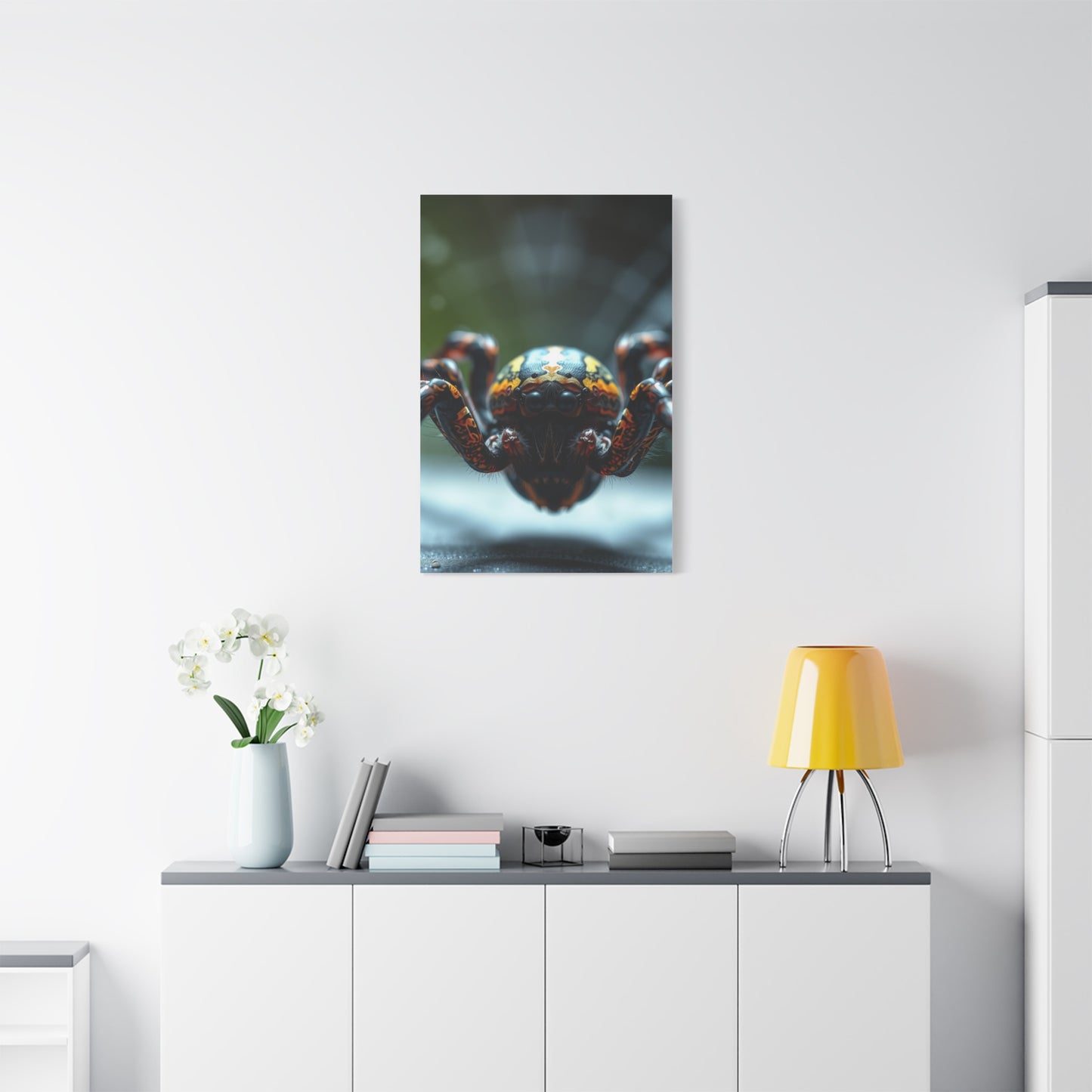 Silken Web Symphony Wall Art & Canvas Print