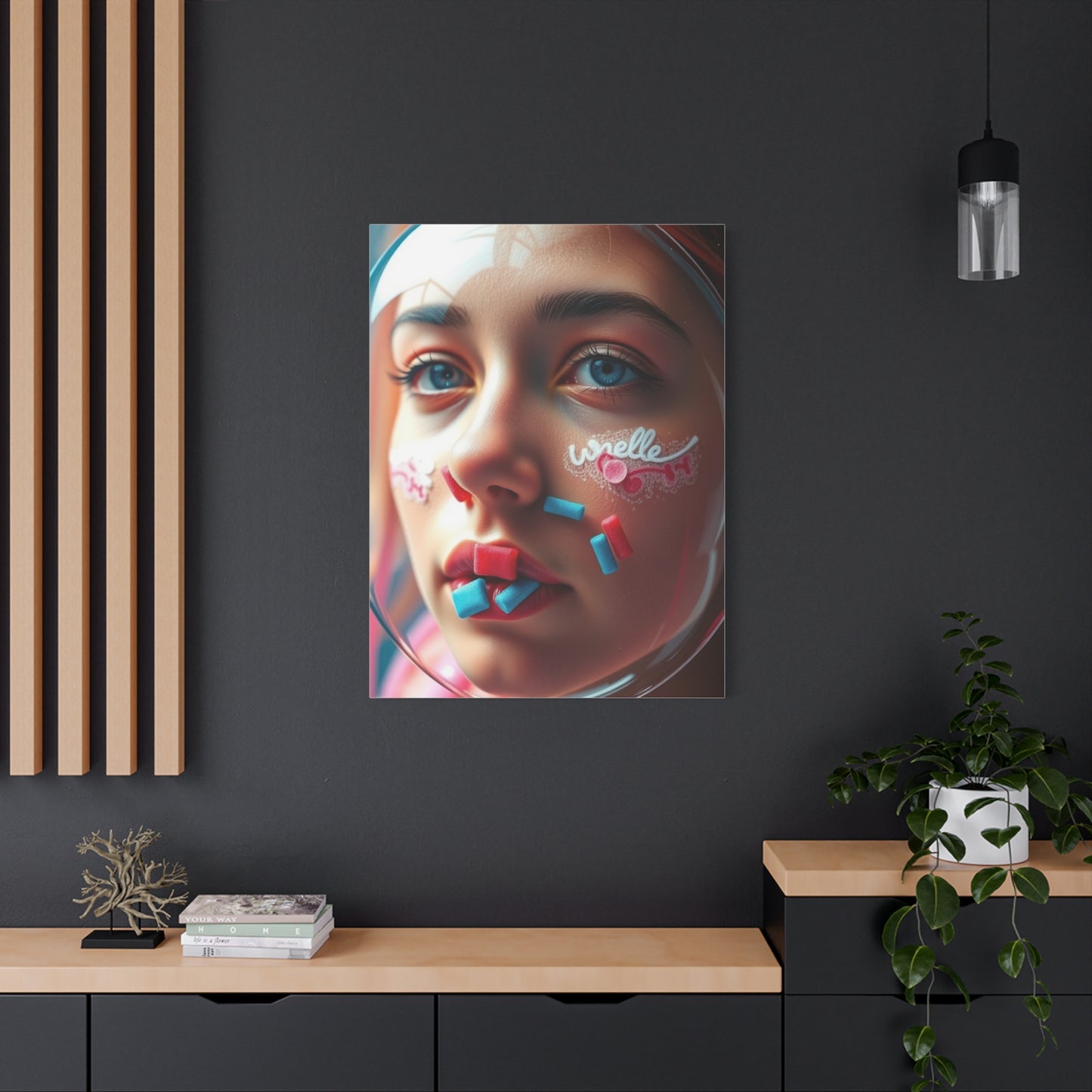Bubble Gum Art Refined Canvas Wall Art & Canvas Print