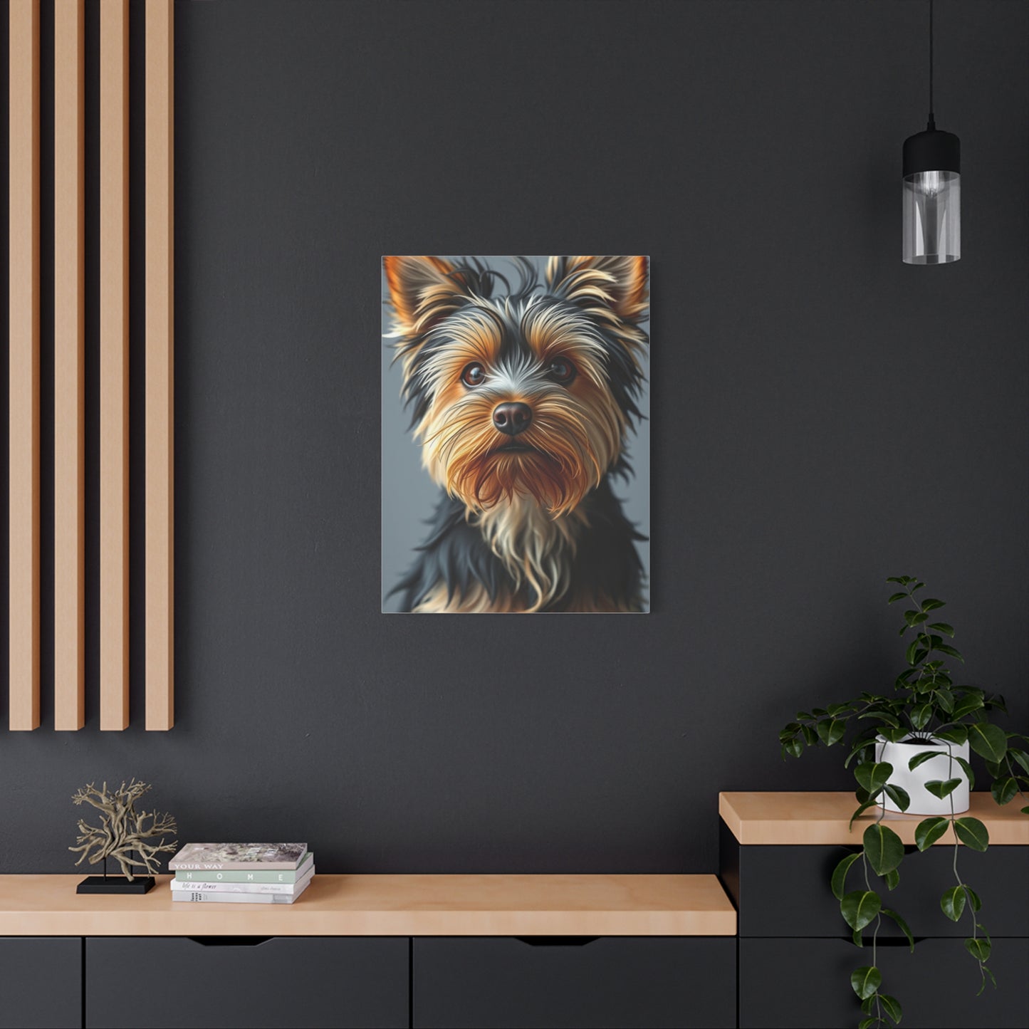 Vision Yorkshire Terrier Art Art Wall Art & Canvas Print