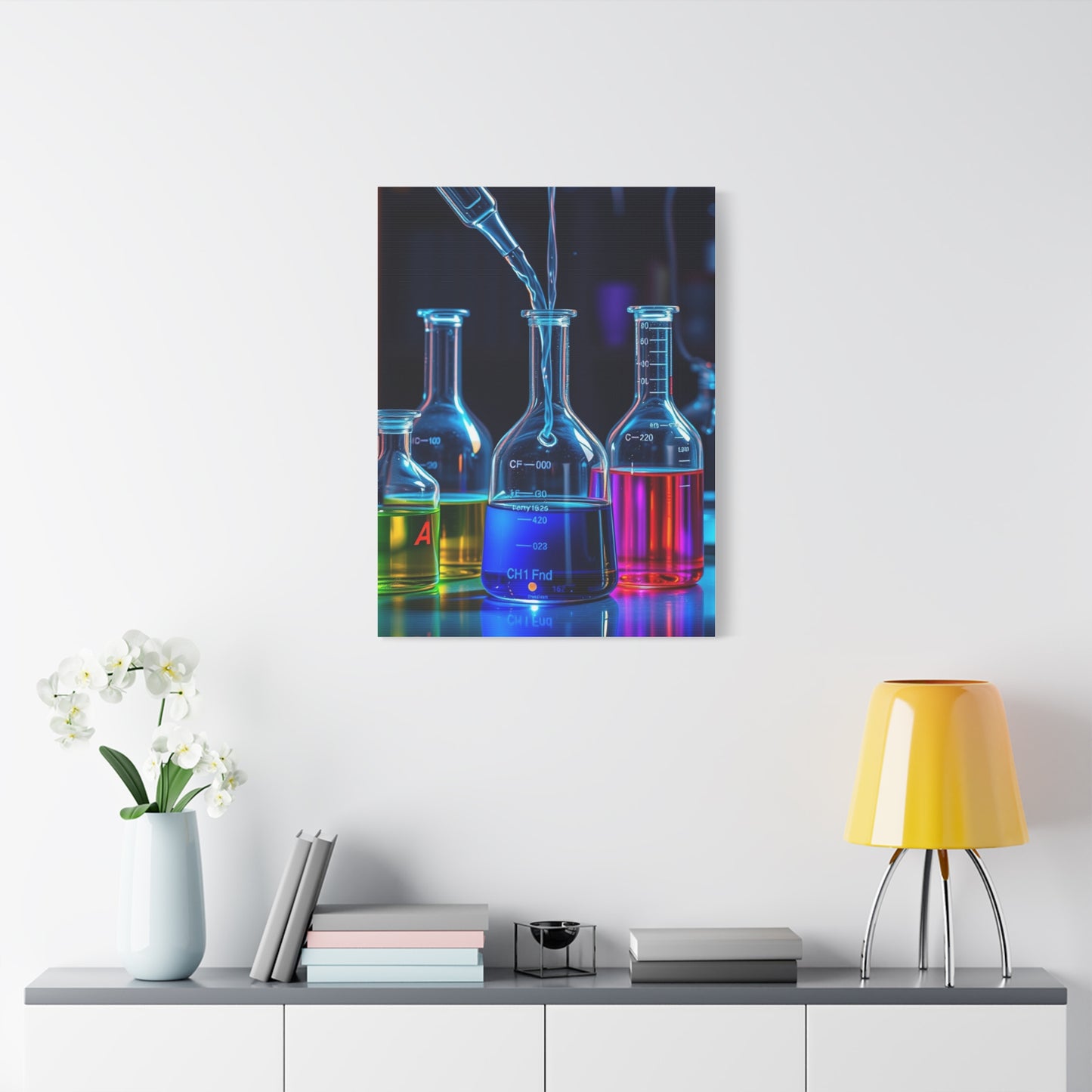 Chemistry Art Refined Canvas Wall Art & Canvas Print