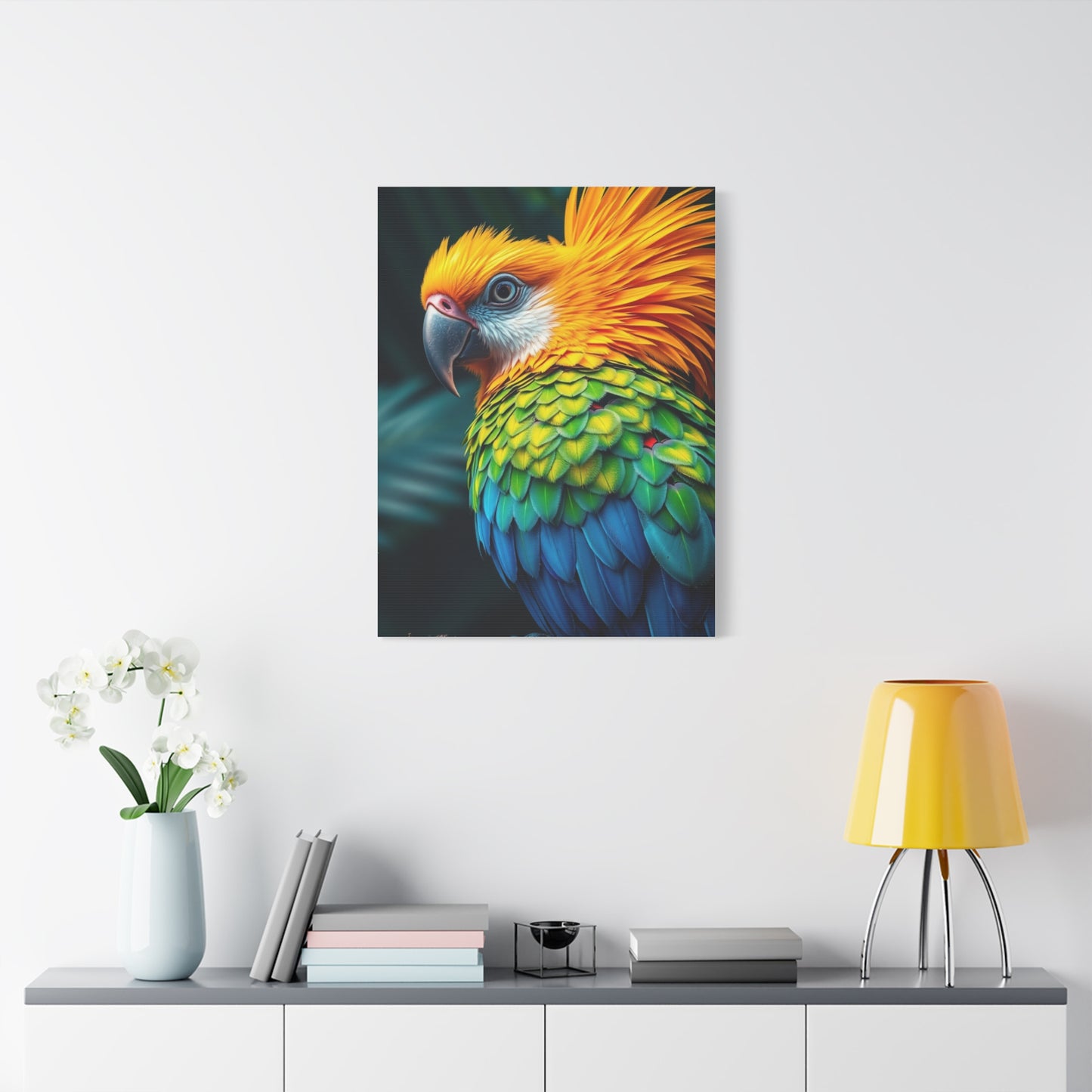 Elite Tropical Birds Art Vision Wall Art & Canvas Print