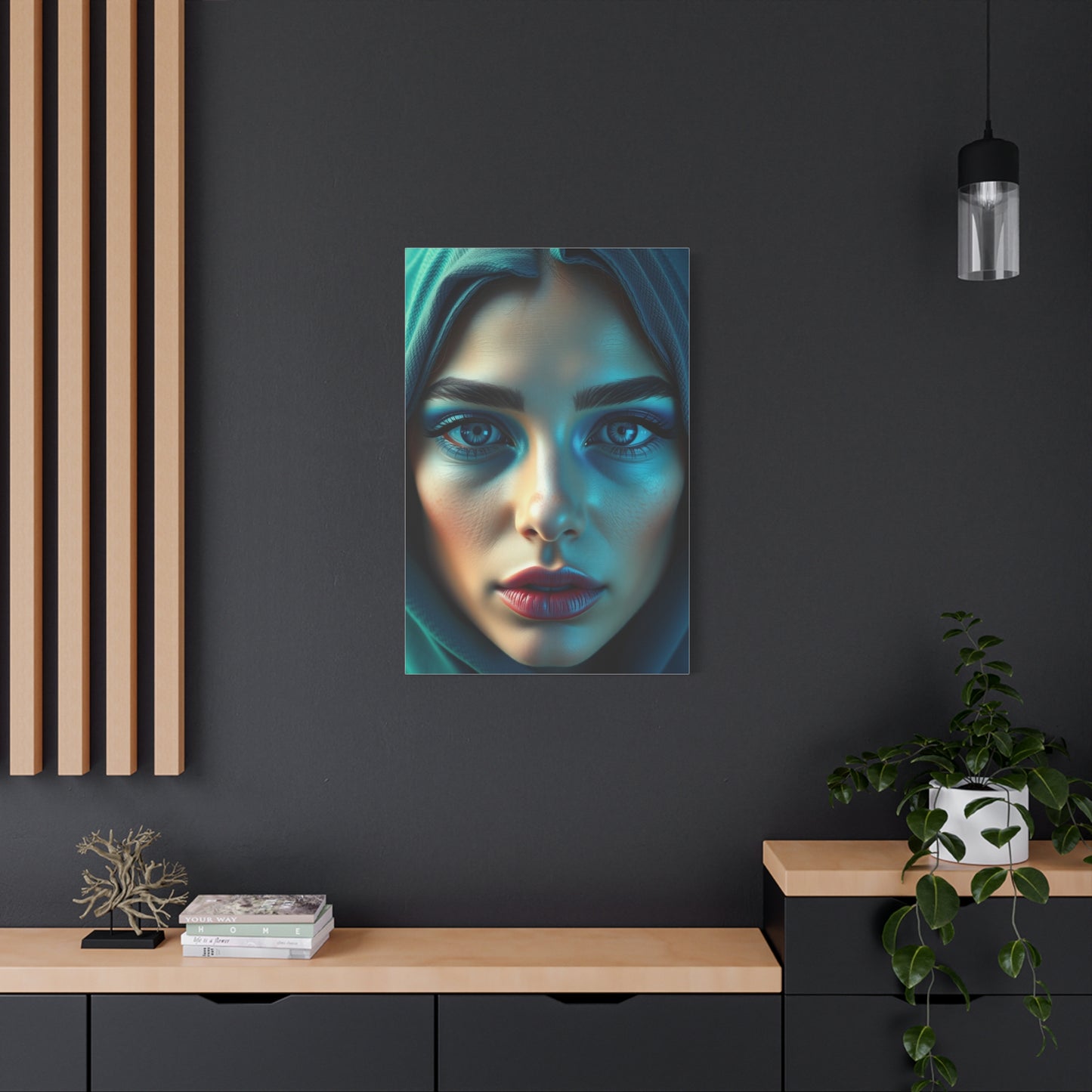 Blue & Green Art Supreme Gallery Wall Art & Canvas Print