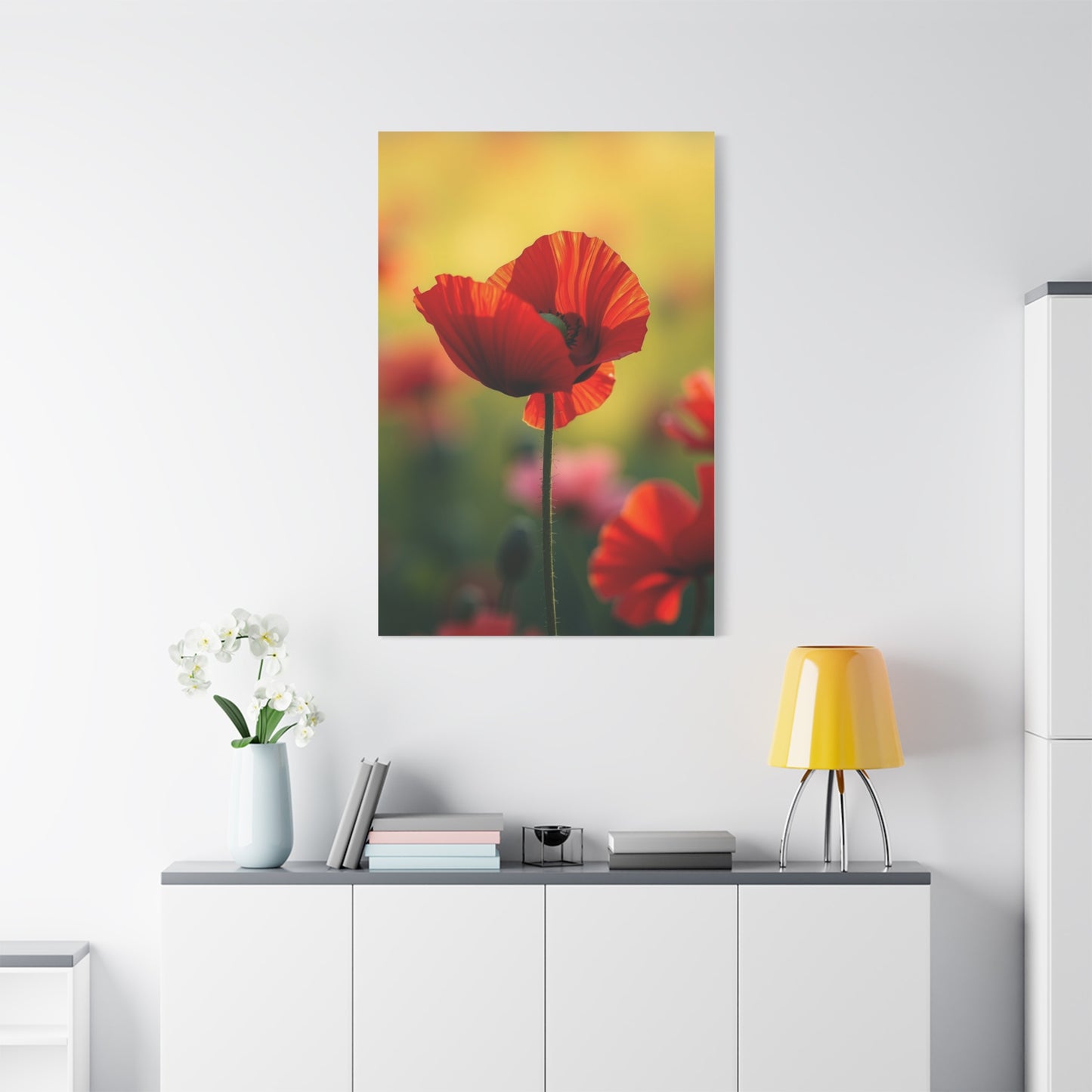 Masterpiece Poppy Flower Art Vision Wall Art & Canvas Print