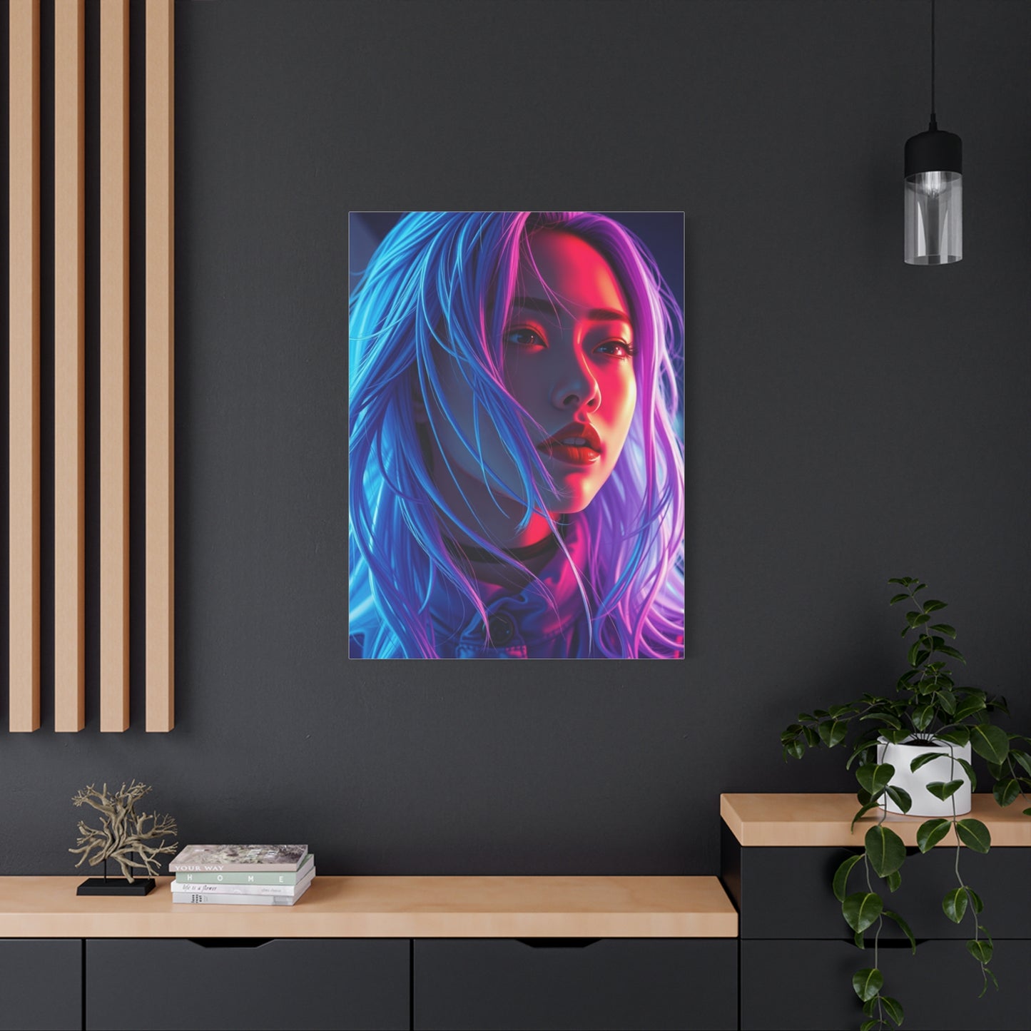 Masterpiece Warakami Vaporwave Art Vision Wall Art & Canvas Print