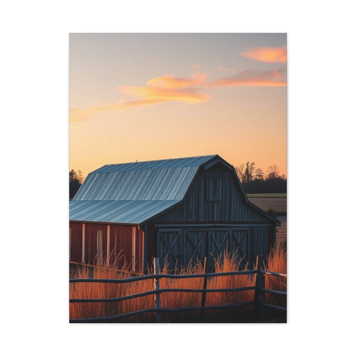 Timeless Agrarian Tableau Wall Art & Canvas Print