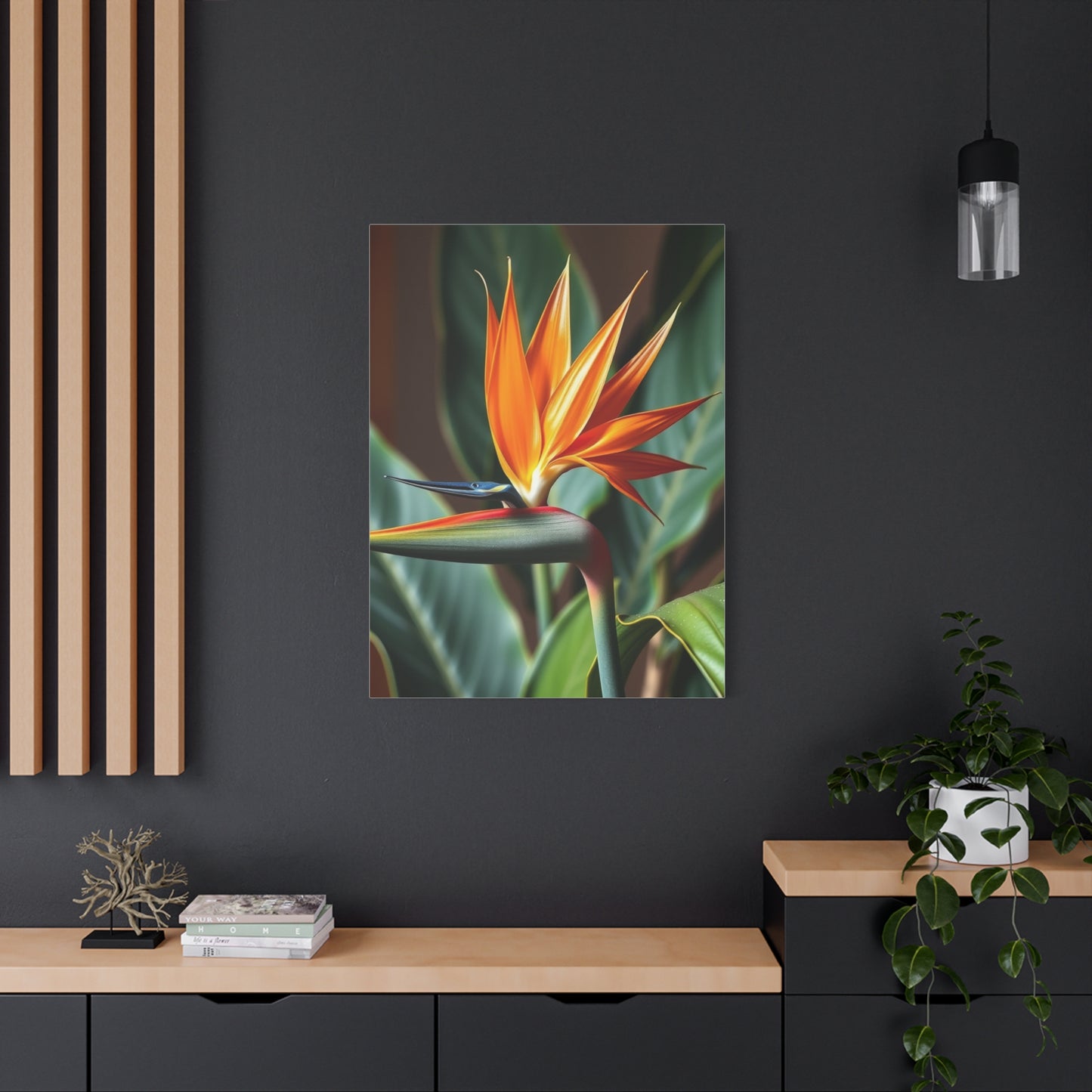 Elite Bird of Paradise Plant Art Vision Wall Art & Canvas Print