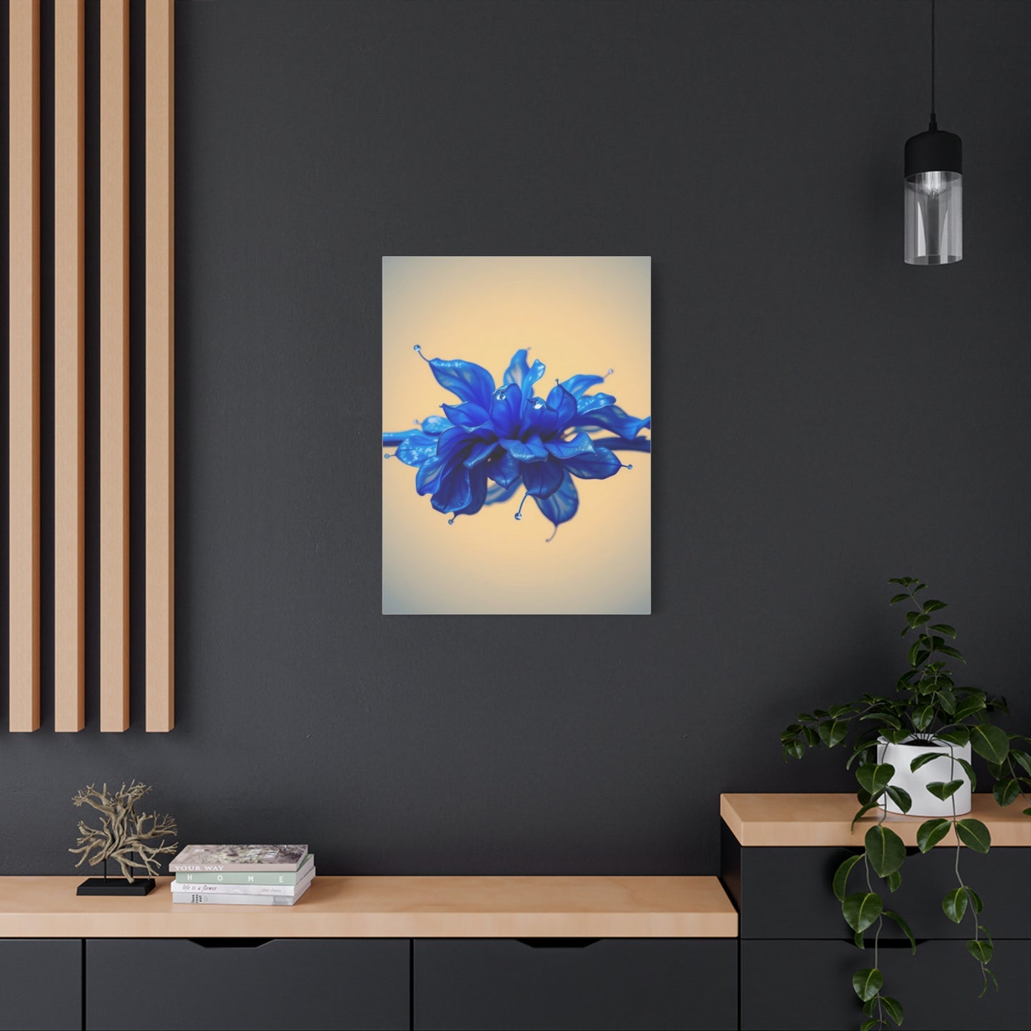 Supreme Blue & Gray Art Collection Wall Art & Canvas Print