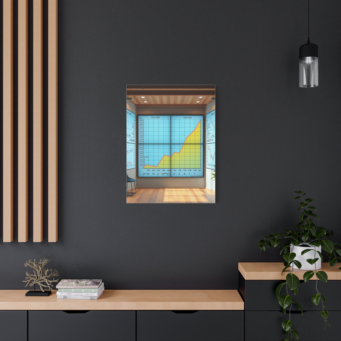 Vision Modern Math Art for Creative Spaces Art Wall Art & Canvas Print