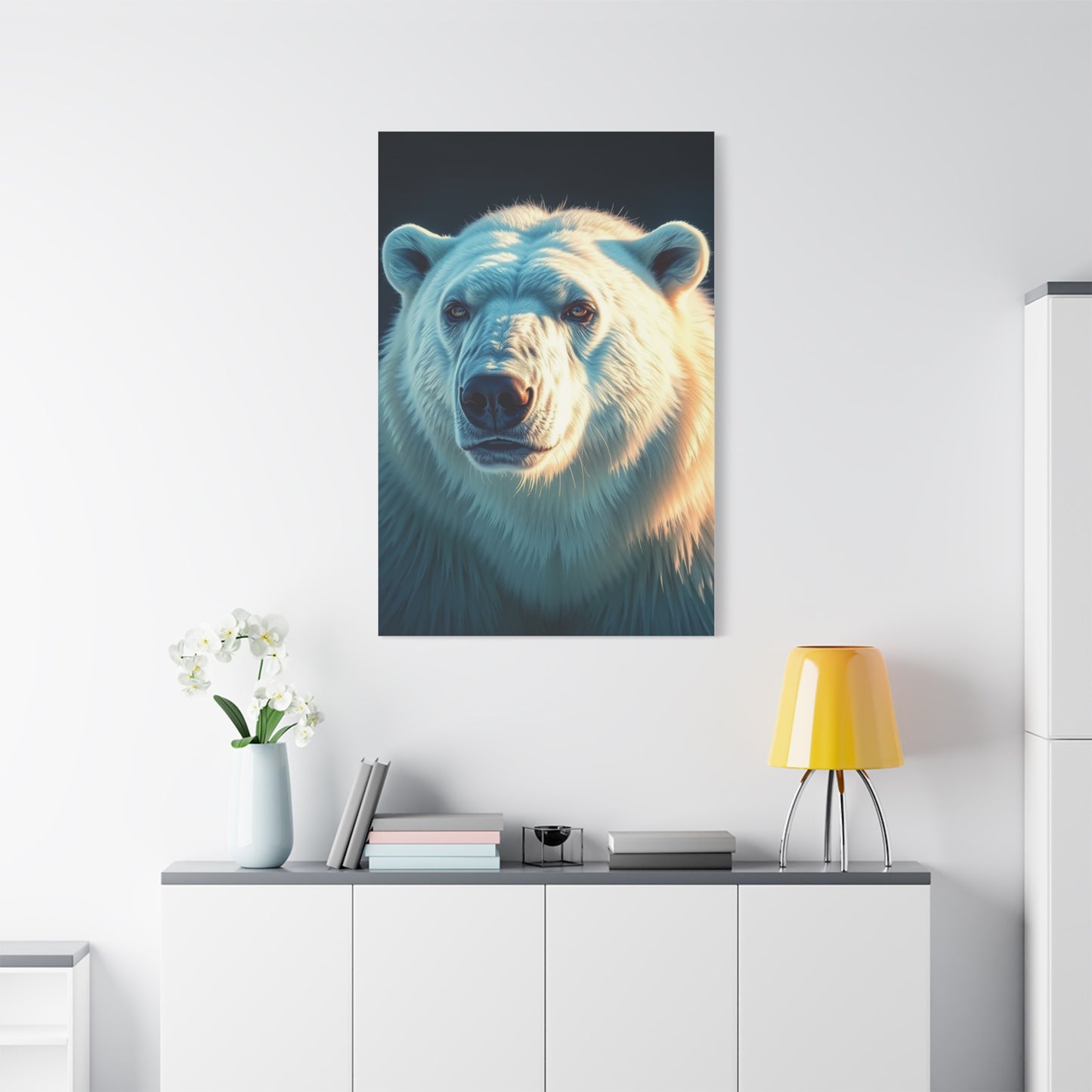 Polar Bear Art Refined Canvas Wall Art & Canvas Print