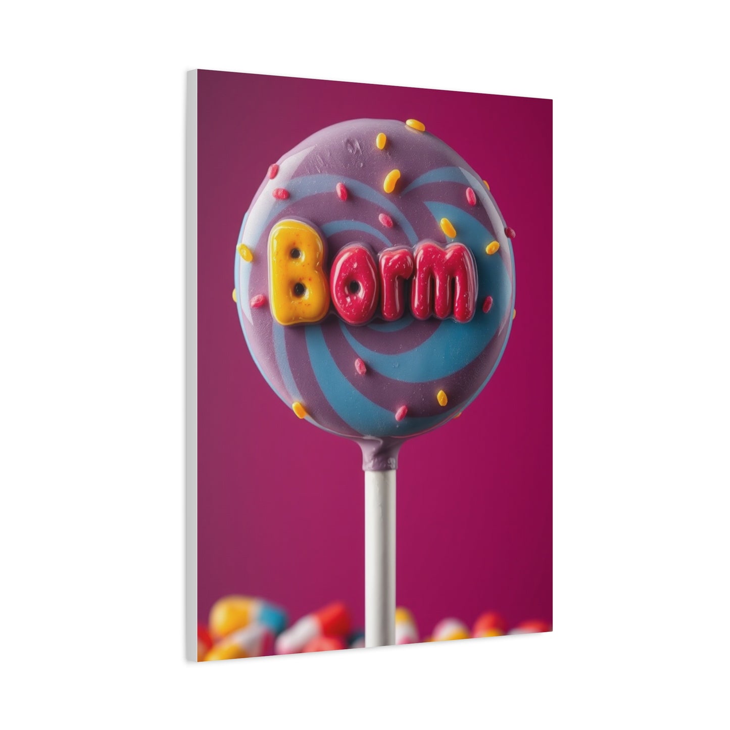 Exquisite Lollipop Fantasy Wall Art & Canvas Print