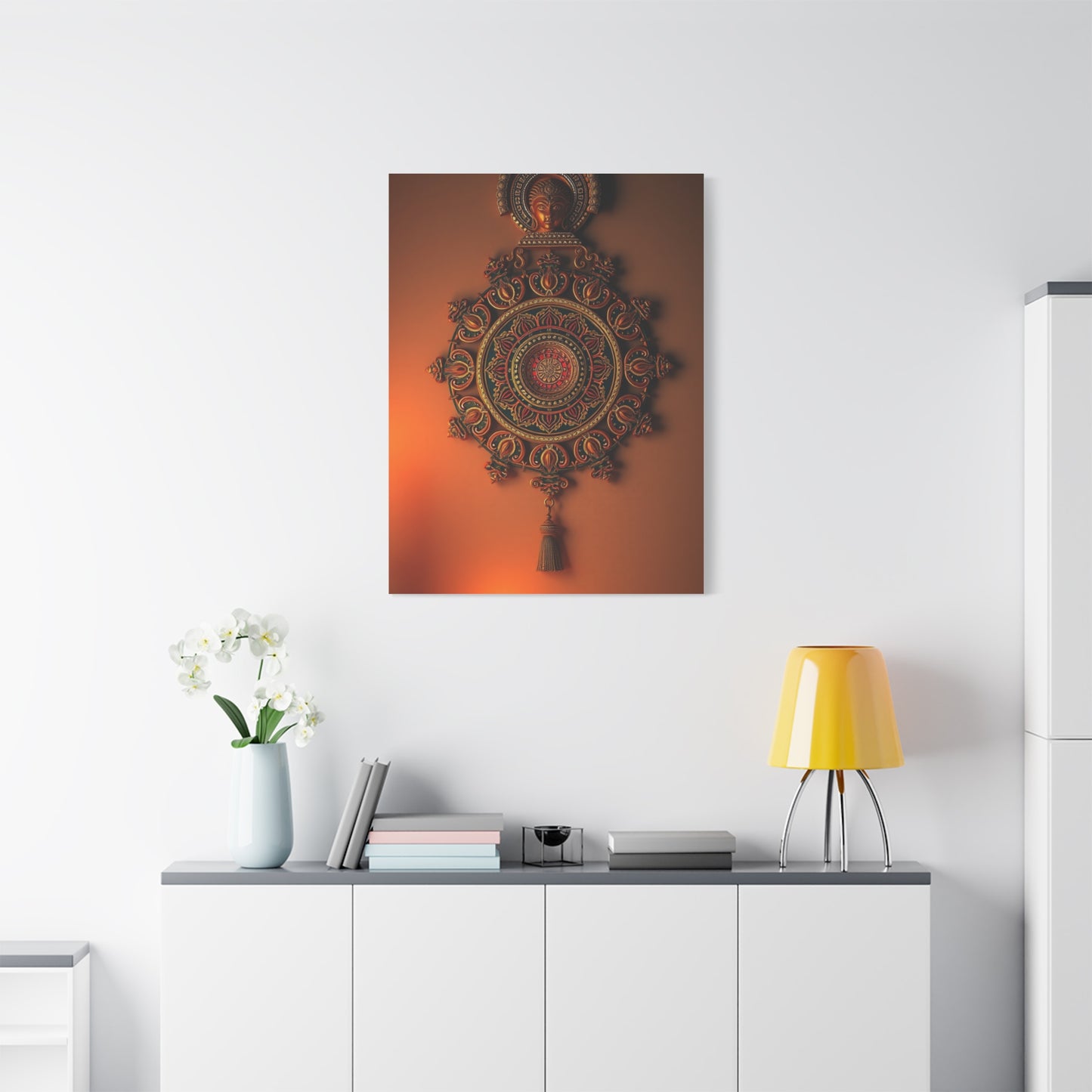 Masterpiece Indian Decor Art Vision Wall Art & Canvas Print
