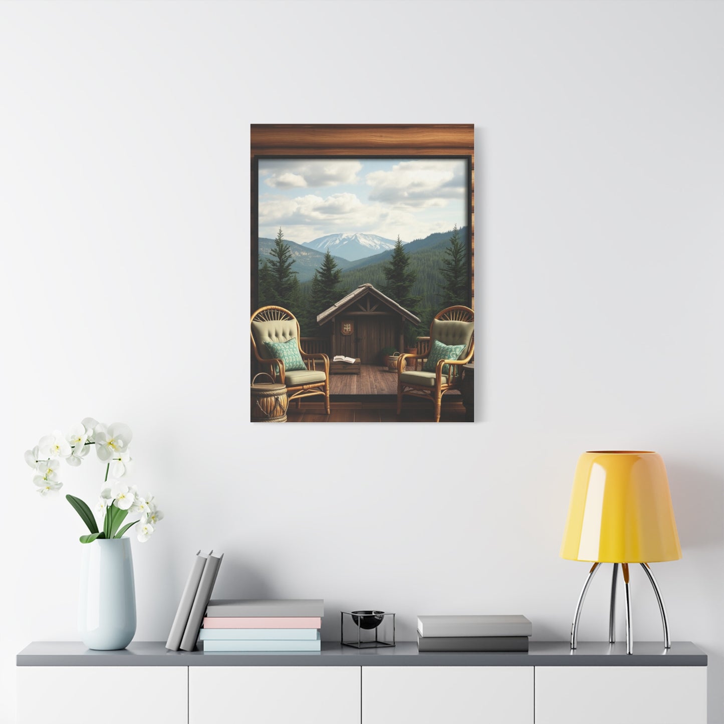 Elite Cabin & Lodge Decor Art Vision Wall Art & Canvas Print