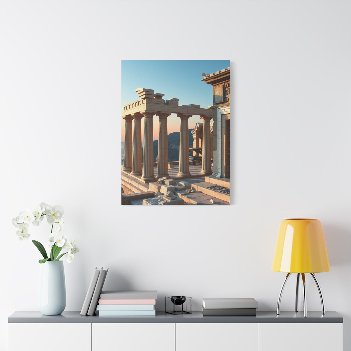 Aegean Serenity Artwork Wall Art & Canvas Print