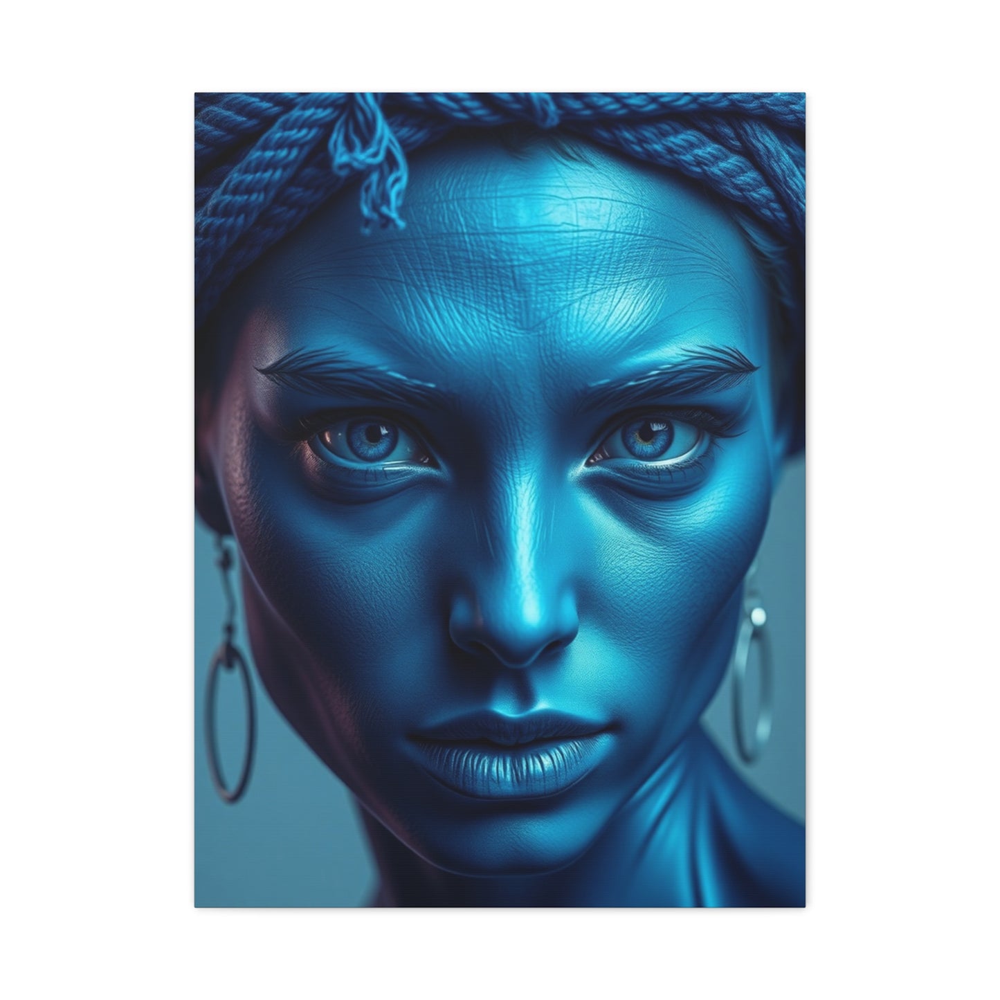 Turquoise Brilliance Tableau Wall Art & Canvas Print