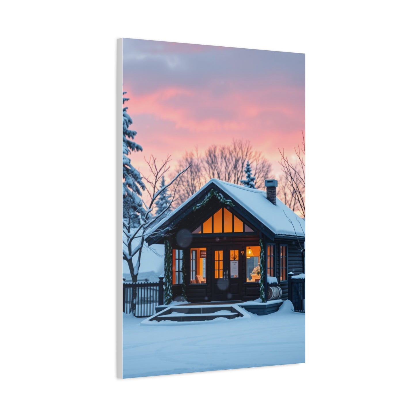 Hushed Winter Landscape Wall Art & Canvas Print